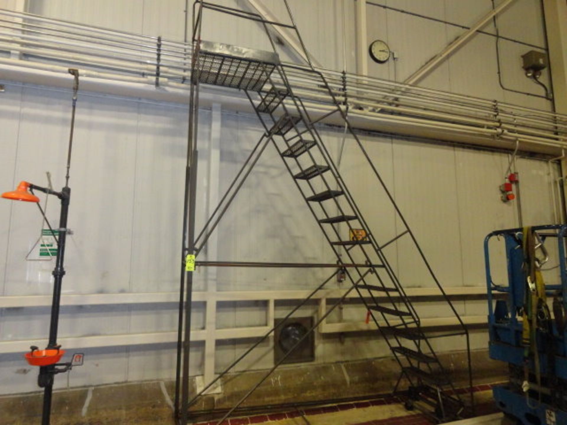 Portable Stairway, 15 step, 12' Tall, ($20.00 Required Loading Fee- Rigger: Nebraska Stainless - - Image 2 of 2