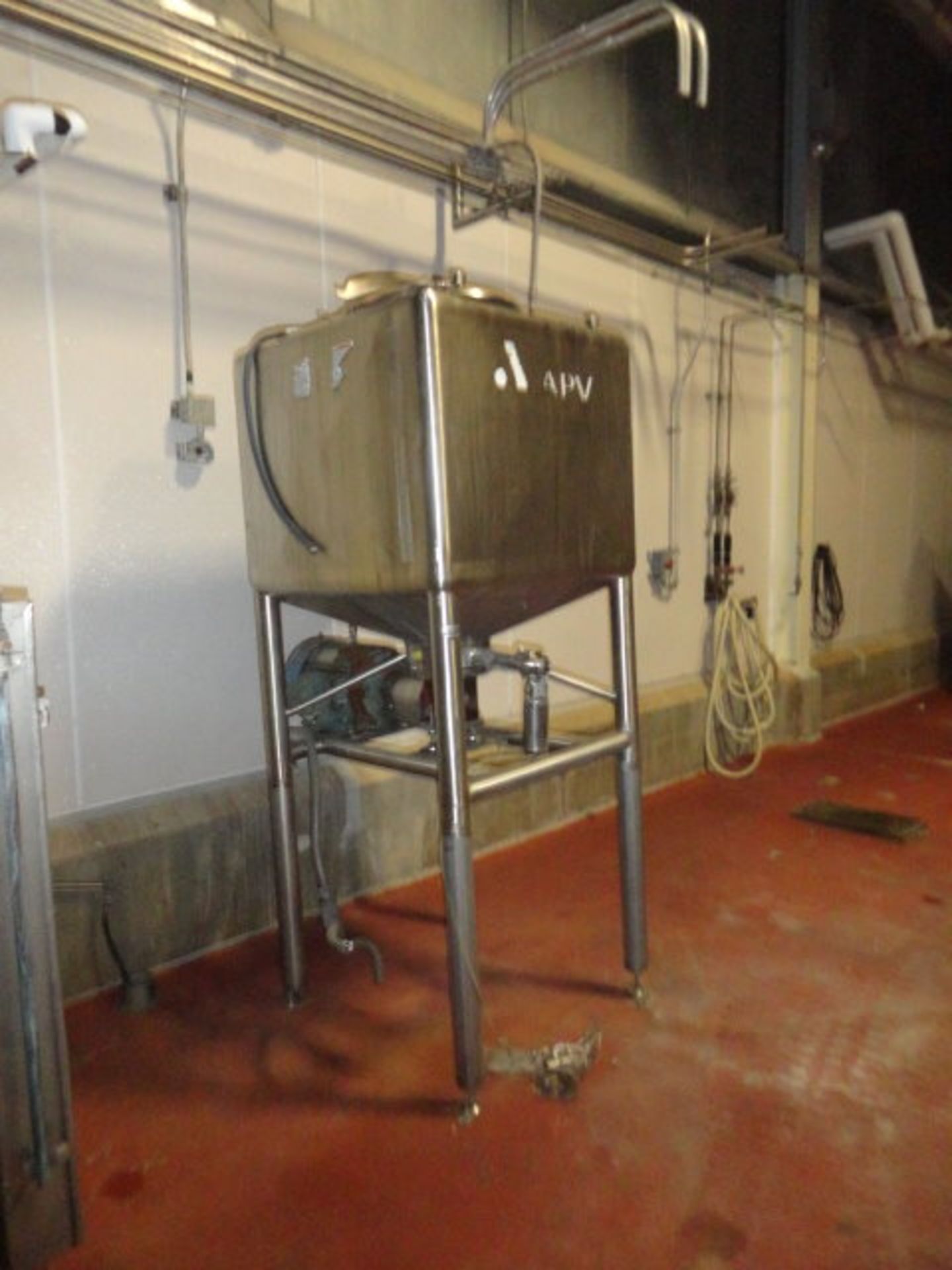 APV Liquifier, 250 gallon, single wall, 25 HP drive, ($180.00 Required Loading Fee- Rigger: Nebraska - Image 4 of 7