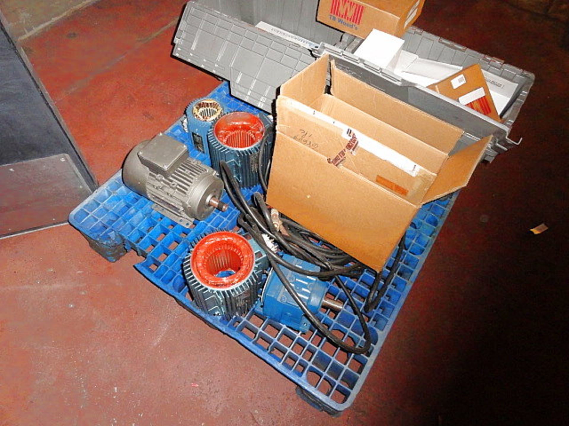 Pallet of Miscellanous Parts, TB Woods, etc., ($20.00 Required Loading Fee- Rigger: Nebraska - Image 3 of 3