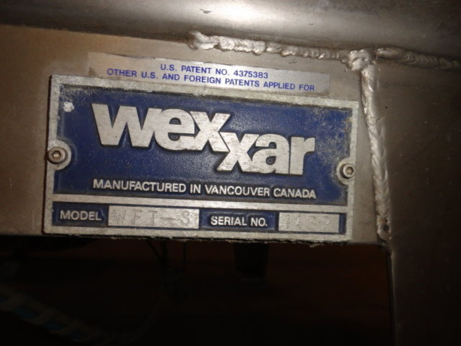 Wexxar Mdl. WFT-S Case Erector, fully auto, Ser. #1432, ($900.00 Required Loading Fee- Rigger: - Image 6 of 7