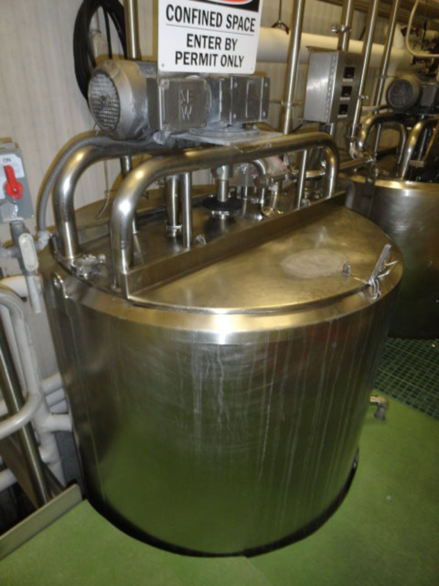 Mueller Mdl. PCPC Processor, 600 gallons capacity, full scrape motion agitation with secondary - Image 6 of 7