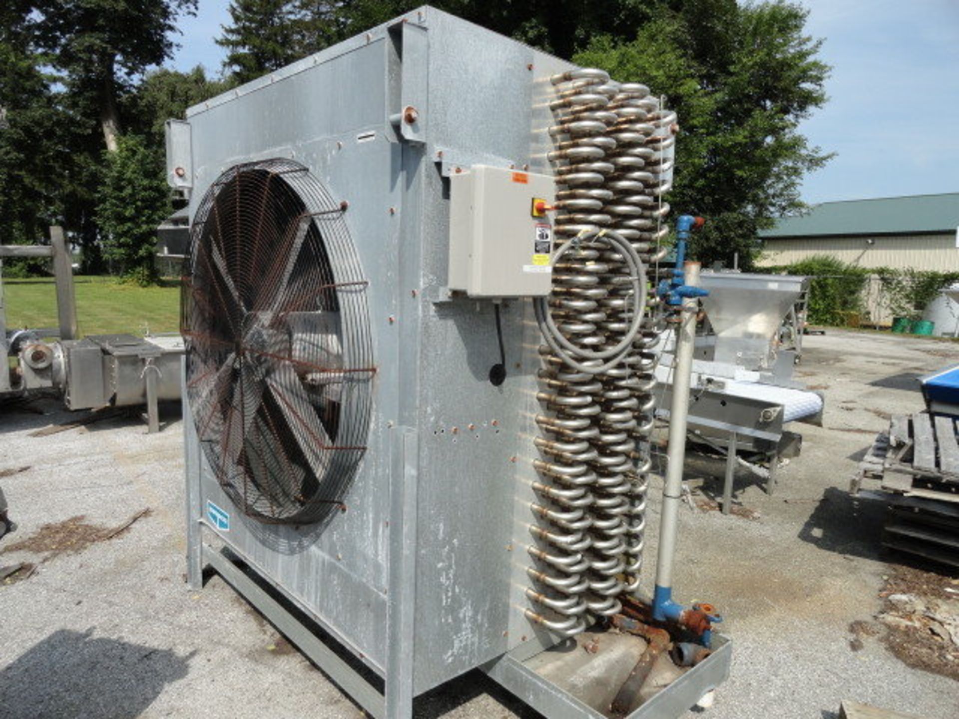 Evapco Mdl. SSTL1-02150-4 Stainless Steel Ammonia Coil, 20 ton, ($240.00 Required Loading Fee- - Image 2 of 5