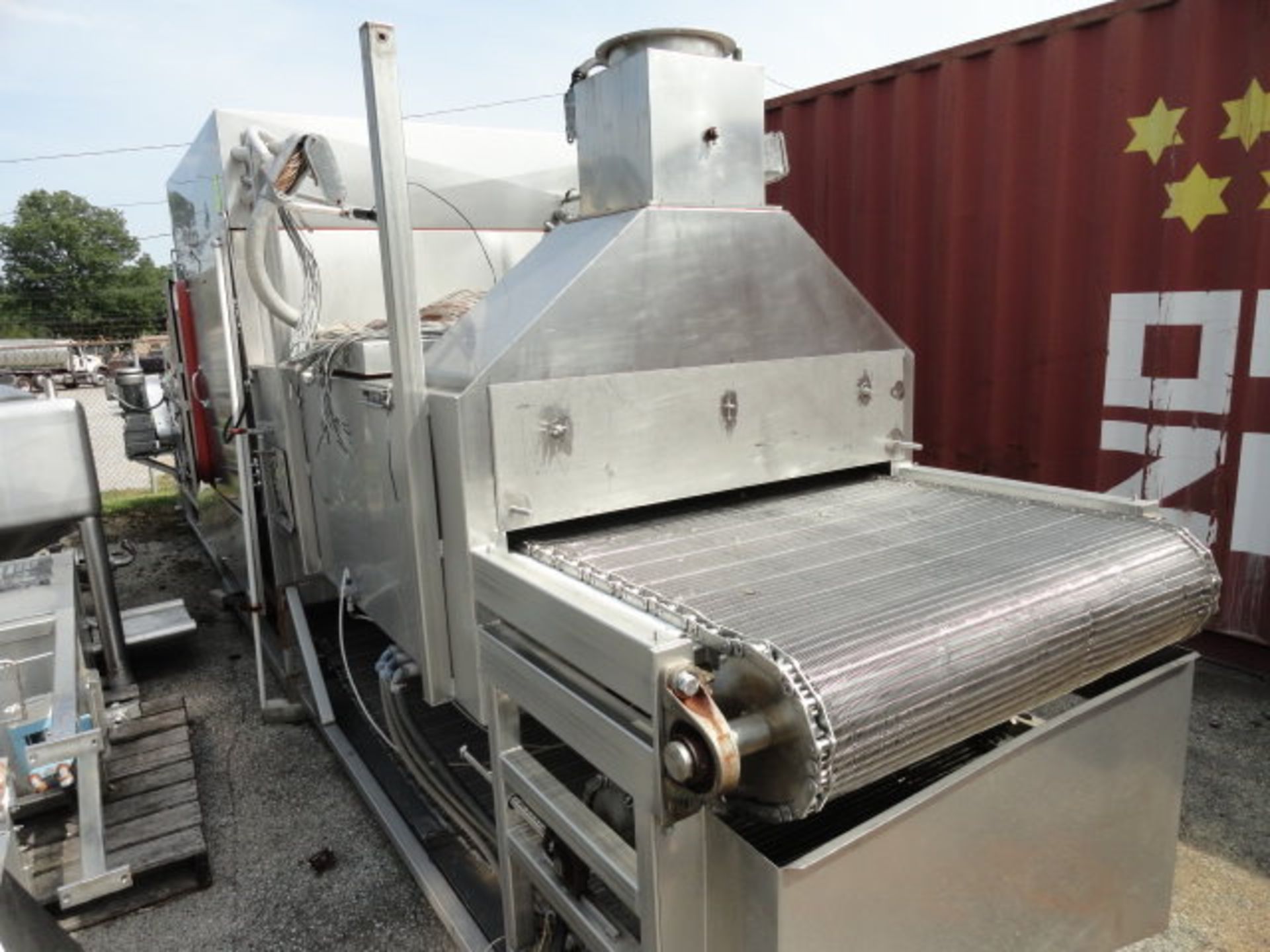 Enviro-Pak Impingement Oven, continuous convection oven, 40" wide x 24' long product belt, cook zone - Image 4 of 9