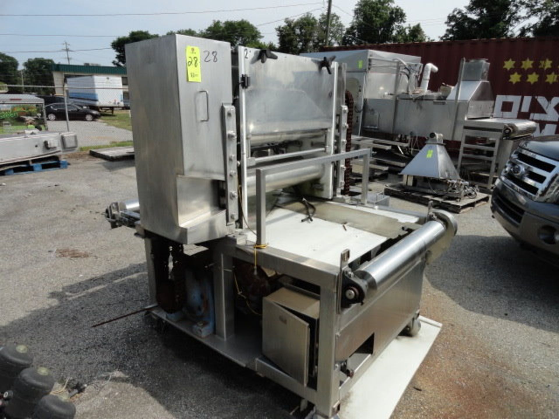 Stainless Steel Sheeting Section, 31" rollers, incomplete parts only, ($150.00 Required Loading Fee- - Image 2 of 2