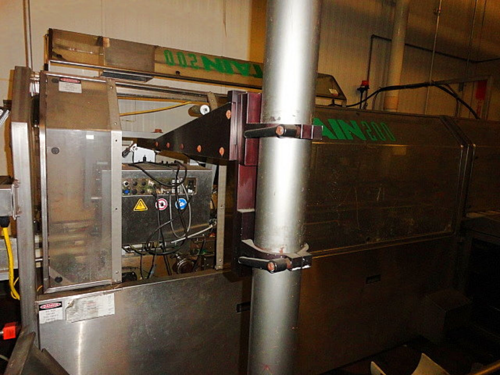 Kliklok Mdl. Captain 200 Fully Automatic Carton Sealer, top load, with Label Aire label - Image 3 of 6