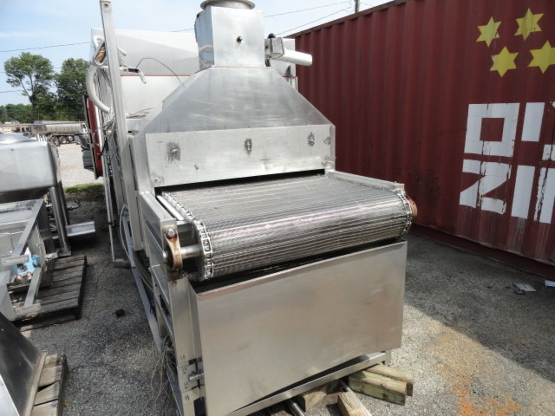 Enviro-Pak Impingement Oven, continuous convection oven, 40" wide x 24' long product belt, cook zone - Image 3 of 9