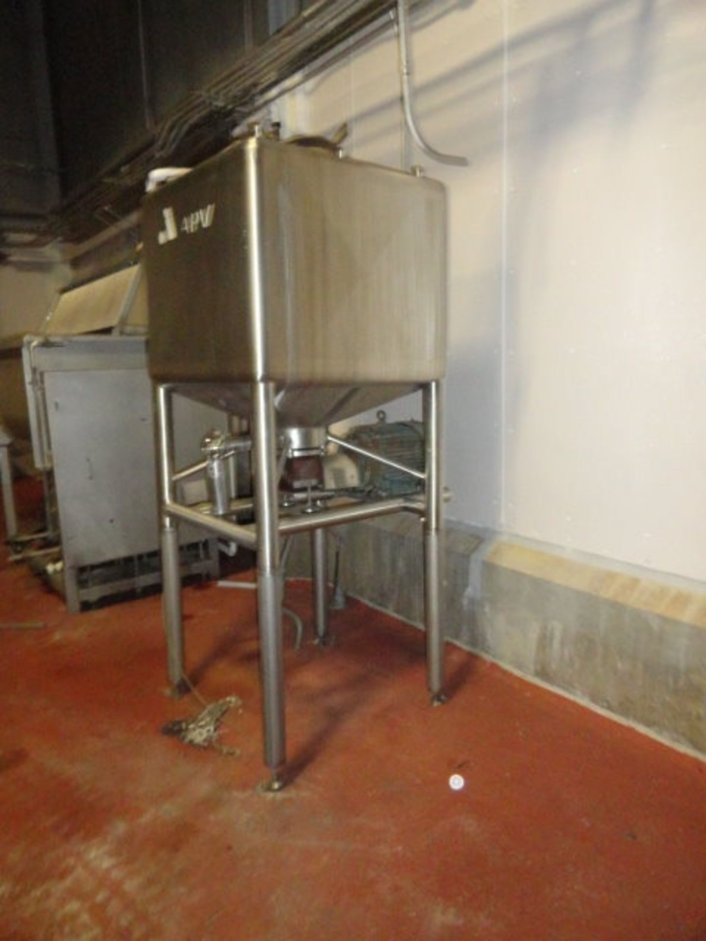 APV Liquifier, 250 gallon, single wall, 25 HP drive, ($180.00 Required Loading Fee- Rigger: Nebraska - Image 5 of 7