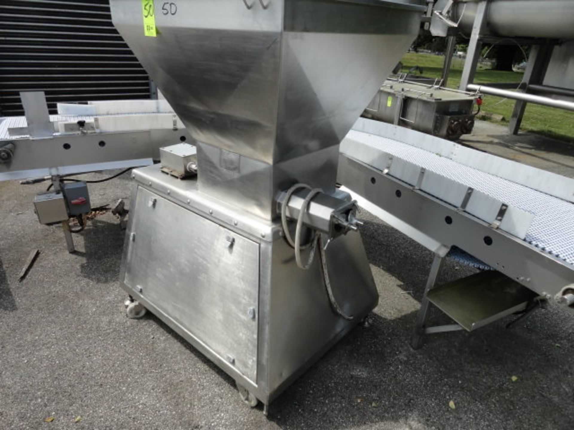 Dino Mdl. CF01 Multi Pasta Processor, outside, parts only, ($90.00 Required Loading Fee- Rigger: - Image 3 of 3