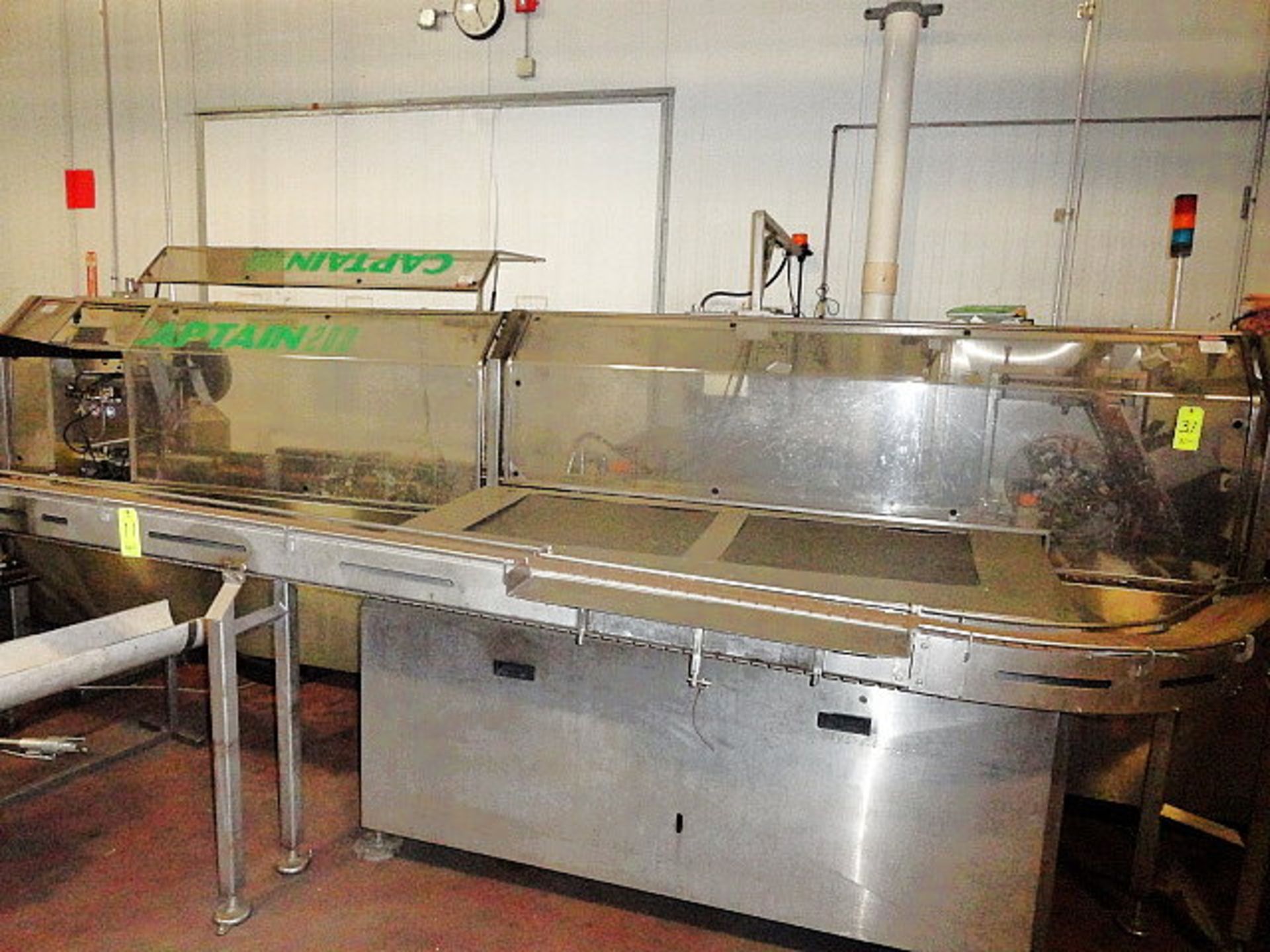 Kliklok Mdl. Captain 200 Fully Automatic Carton Sealer, top load, with Label Aire label - Image 2 of 6