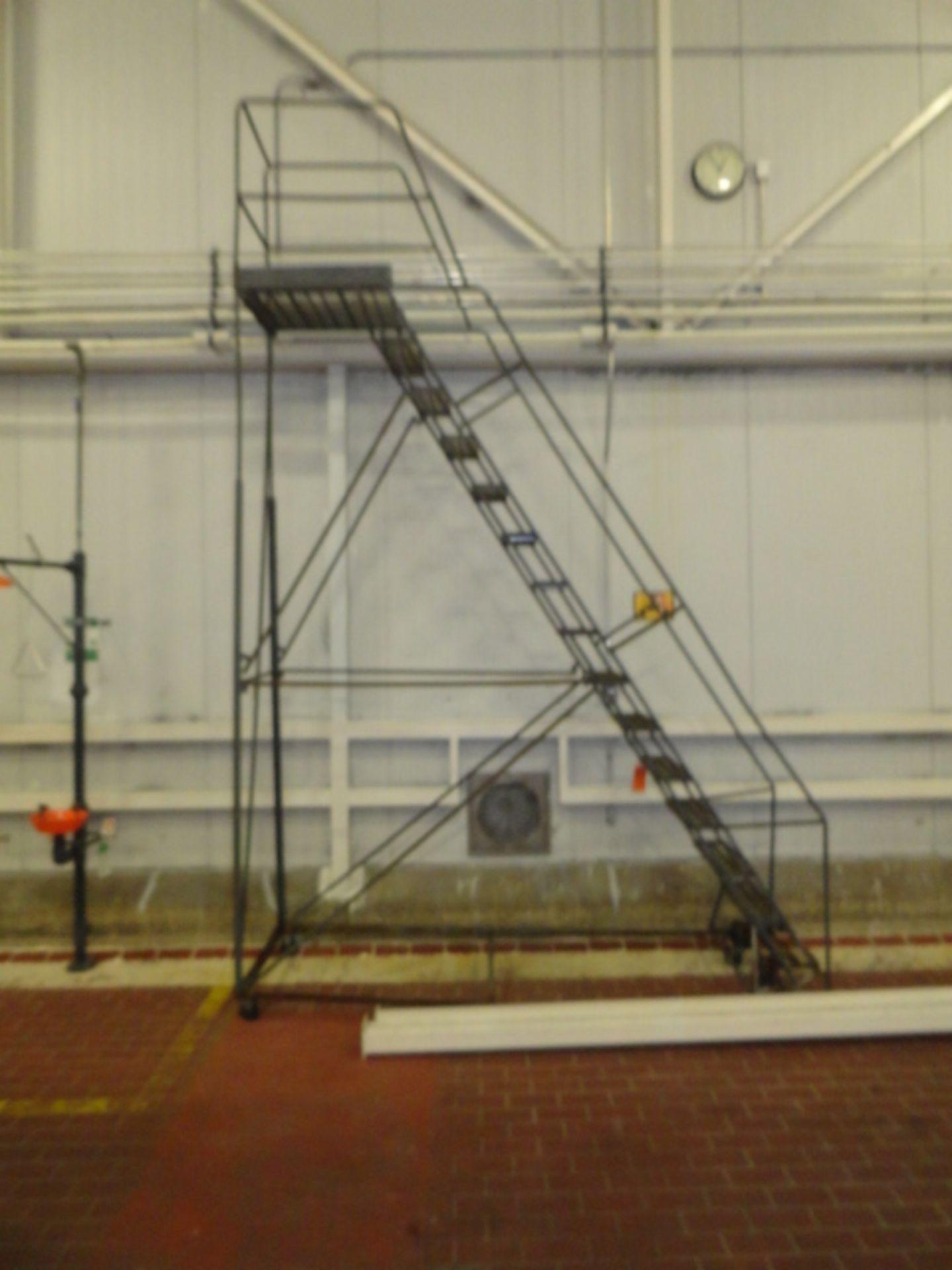 Rolling Stairway, 15' Tall, ($30.00 Required Loading Fee- Rigger: Nebraska Stainless - Norm