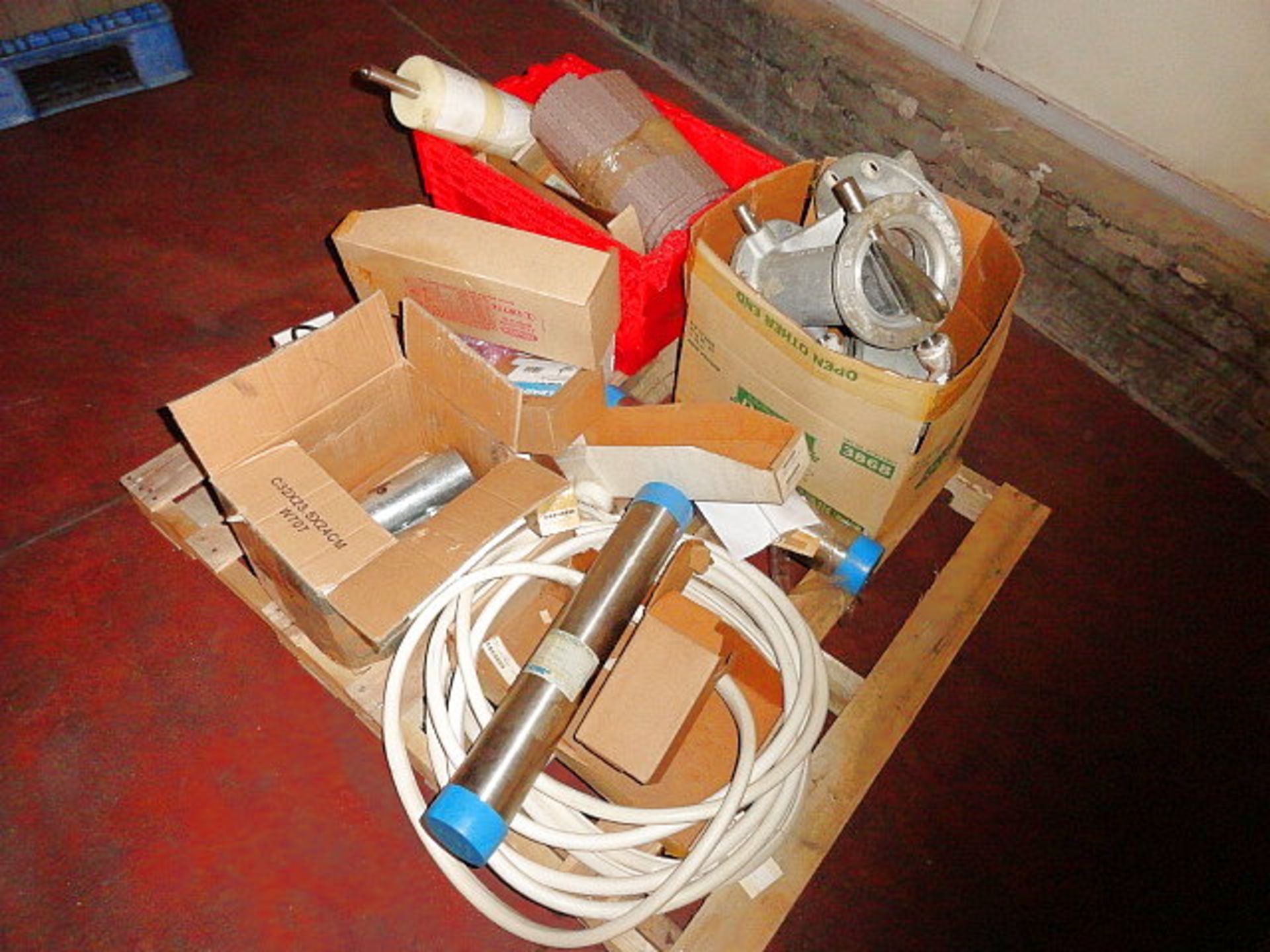 Pallet of Miscellanous Parts, Gasket Material, etc., ($20.00 Required Loading Fee- Rigger: - Image 2 of 2