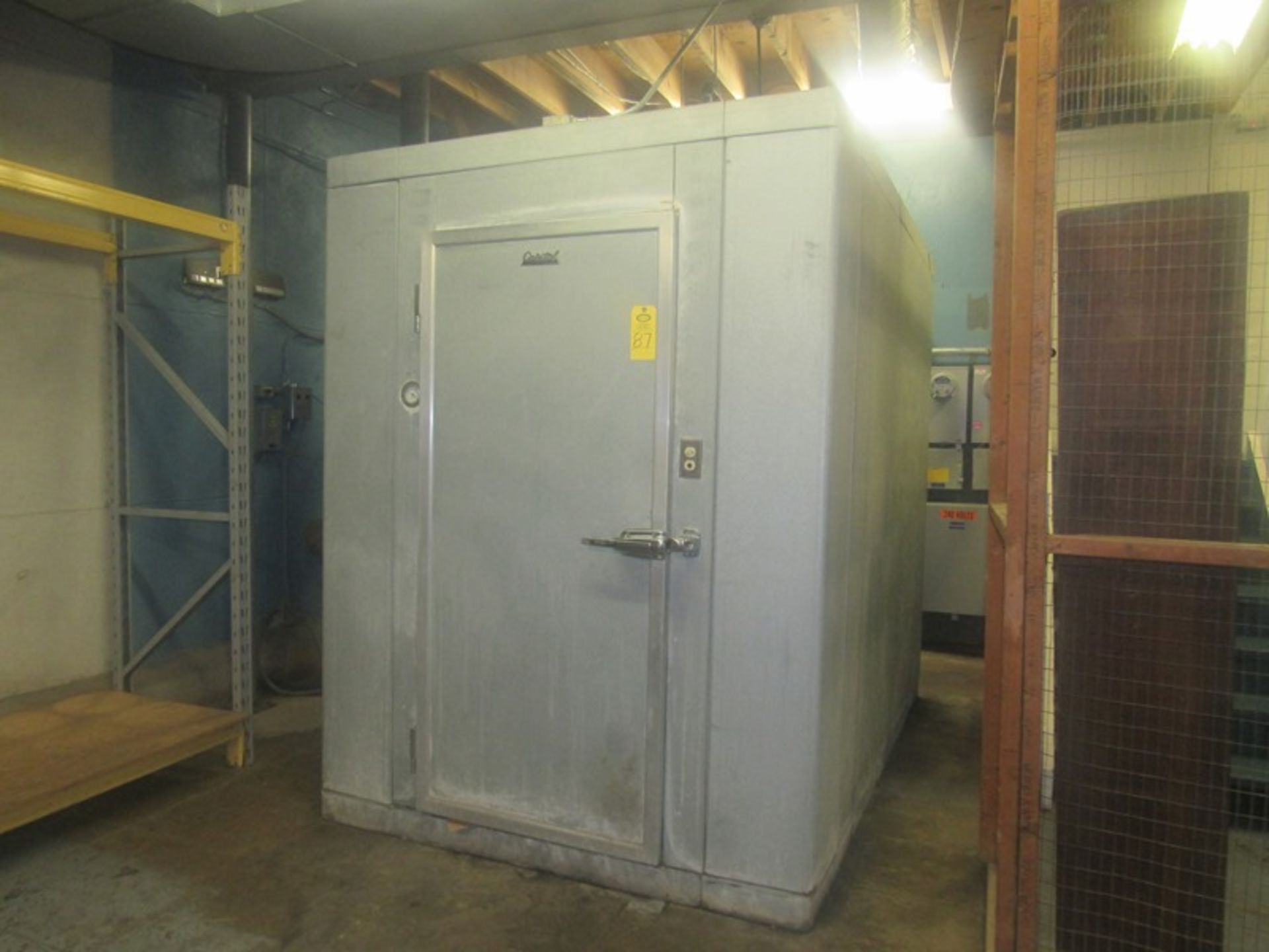 Capital Walk-In Freezer, 65" W X 98" L X 86" T inside dimensions, door 33" W X 77" T, Bohn 1 Fan