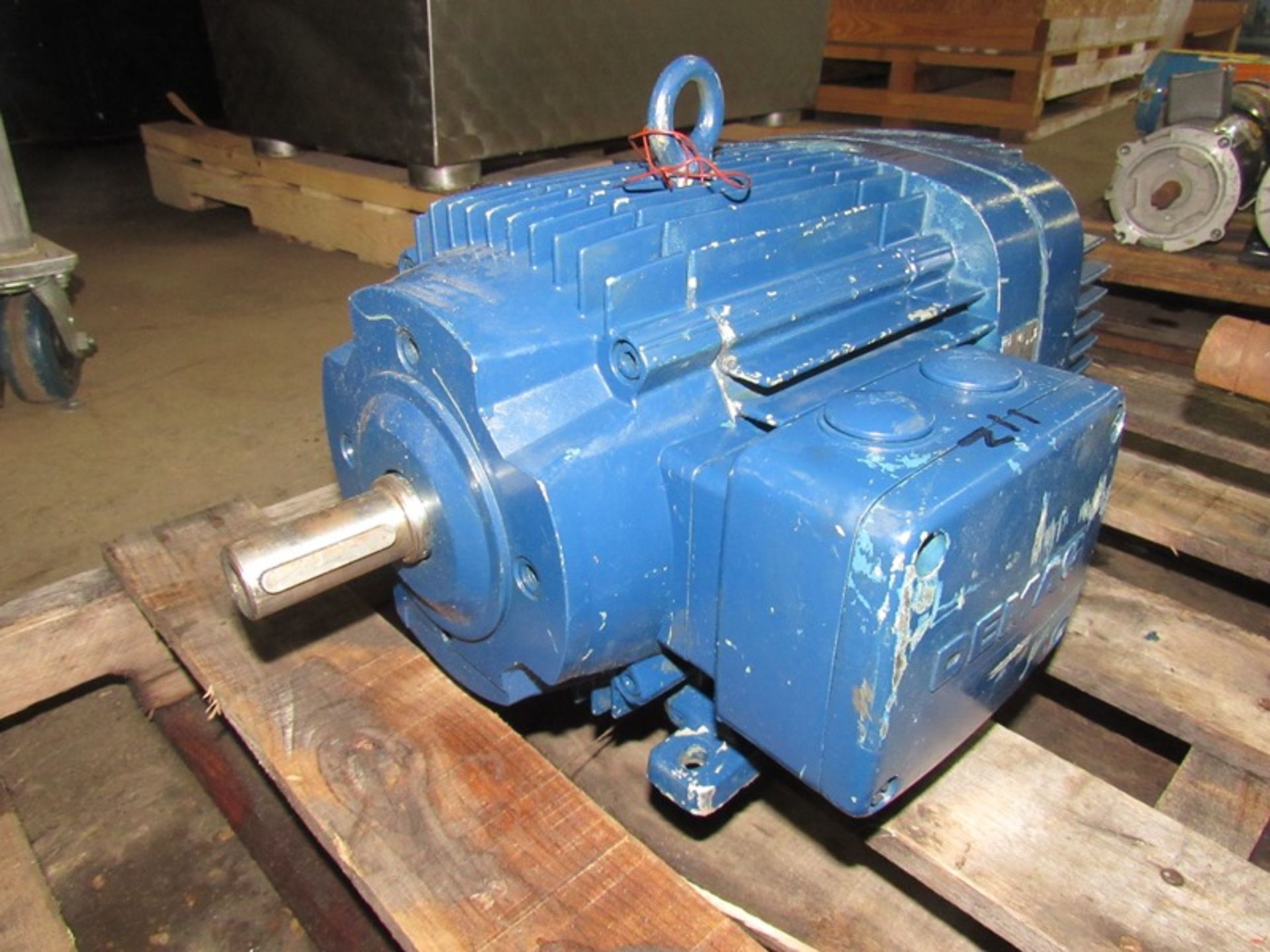 Lot of (4) Motors- Dayton Mdl. 3KX09G Motor, 10 h.p., 208-230/460 volts, 27.2-24.6/12.3 amps - Image 3 of 7