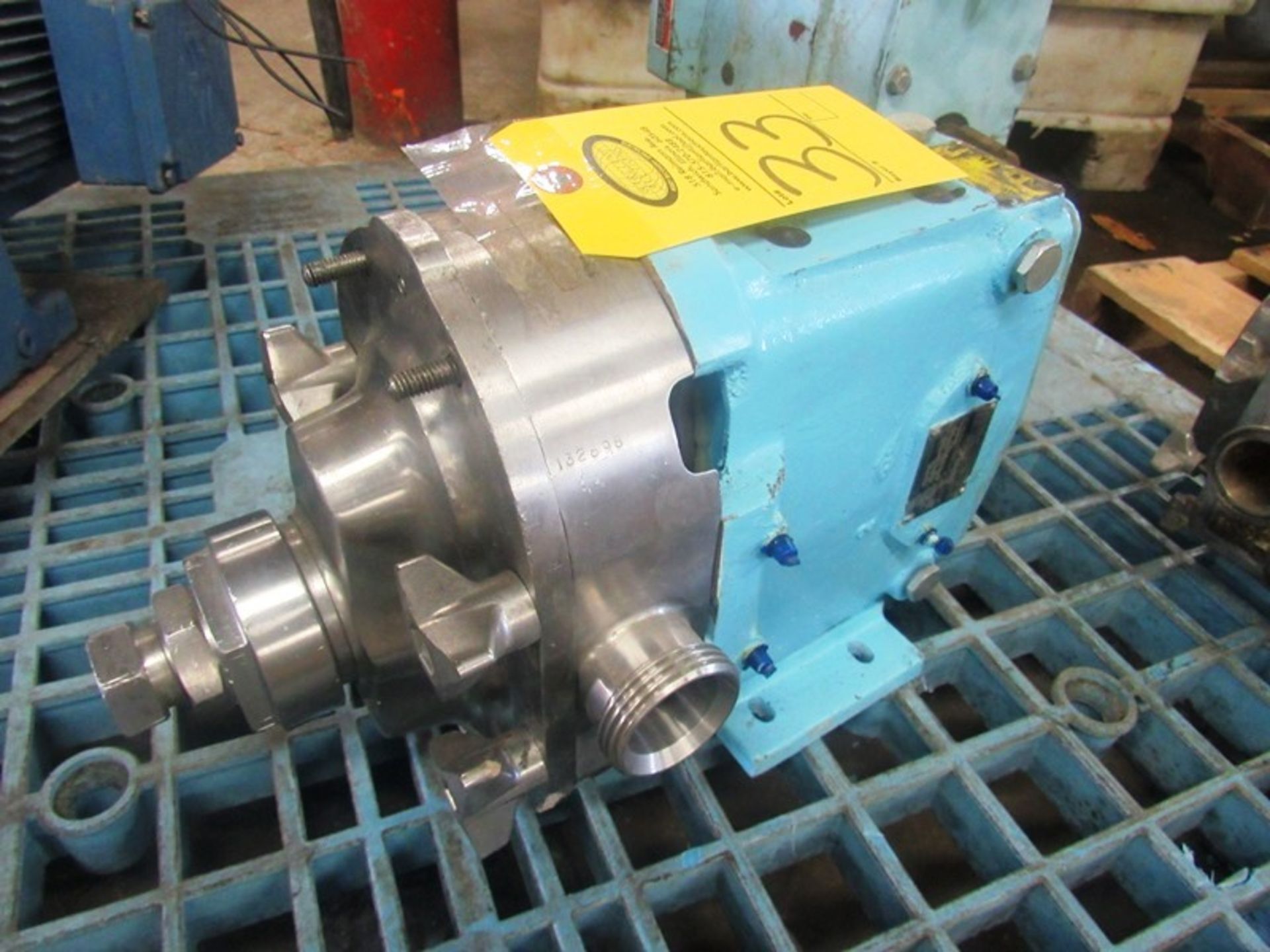 Waukesha Mdl. 030 Positive Displacement Pump, 1 1/2" inlet/outlet