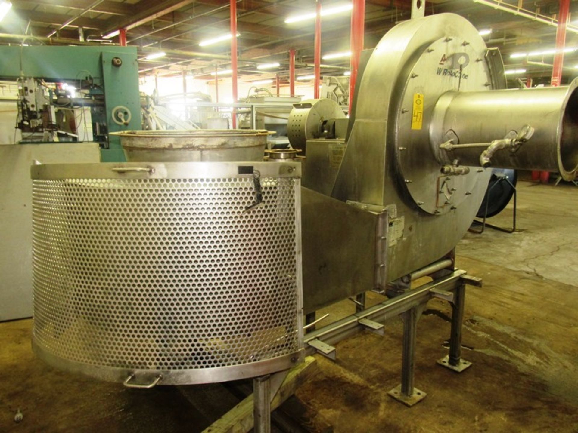 AAF International Roto Clone Wet-Type Dust Collector, 14" dia. outlet with approximate 30" dia. - Image 6 of 8