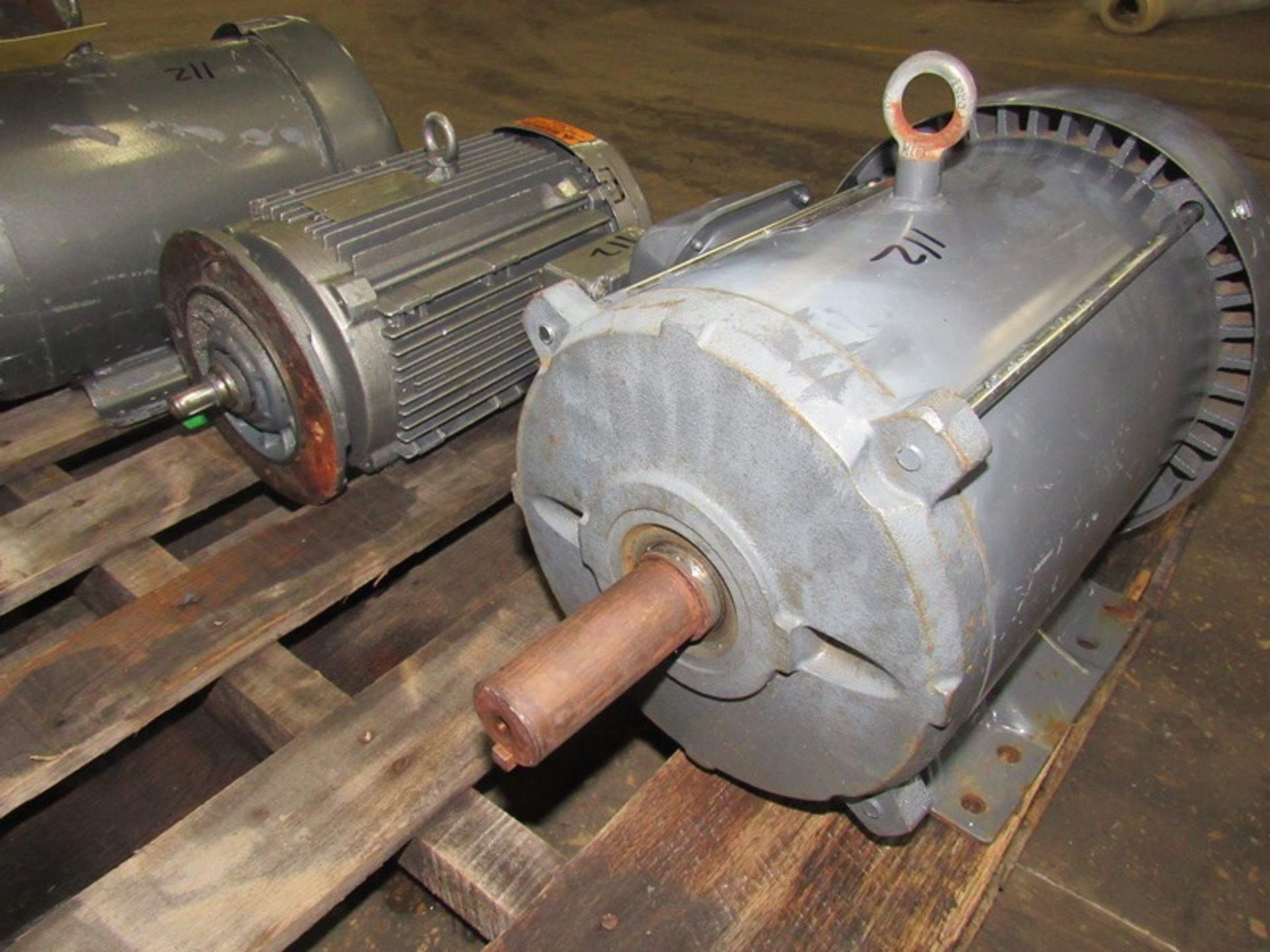 Lot of (4) Motors- Dayton Mdl. 3KX09G Motor, 10 h.p., 208-230/460 volts, 27.2-24.6/12.3 amps - Image 2 of 7