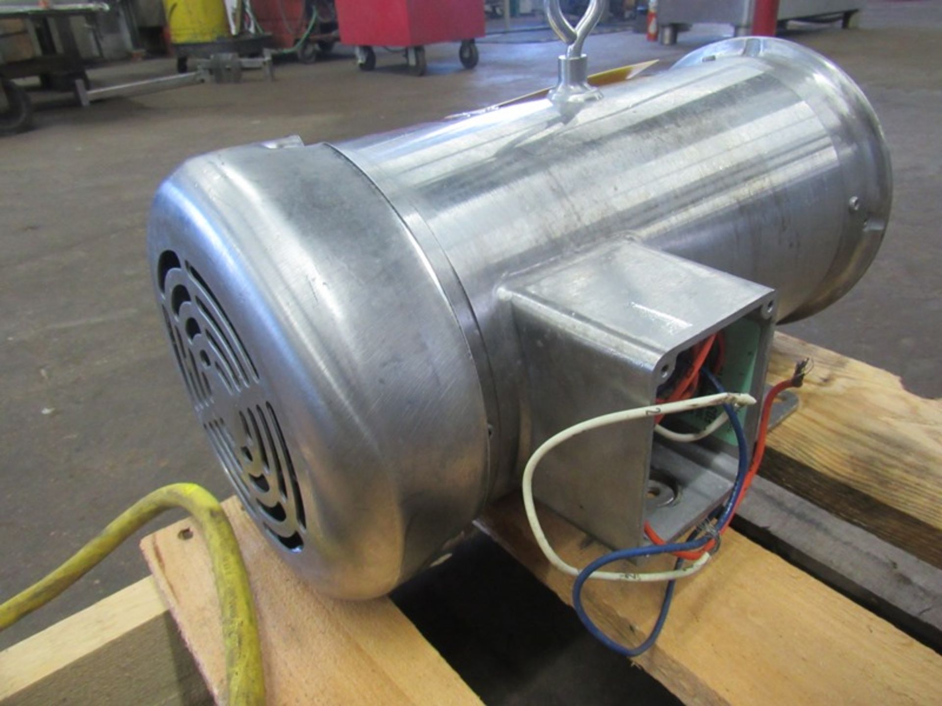 Baldor Mdl. CSSEWPM3615T Stainless Steel Motor, 5 h.p., 208/230/460 volts, 13.8 - 13/6.5 amps, 1750 - Image 2 of 2