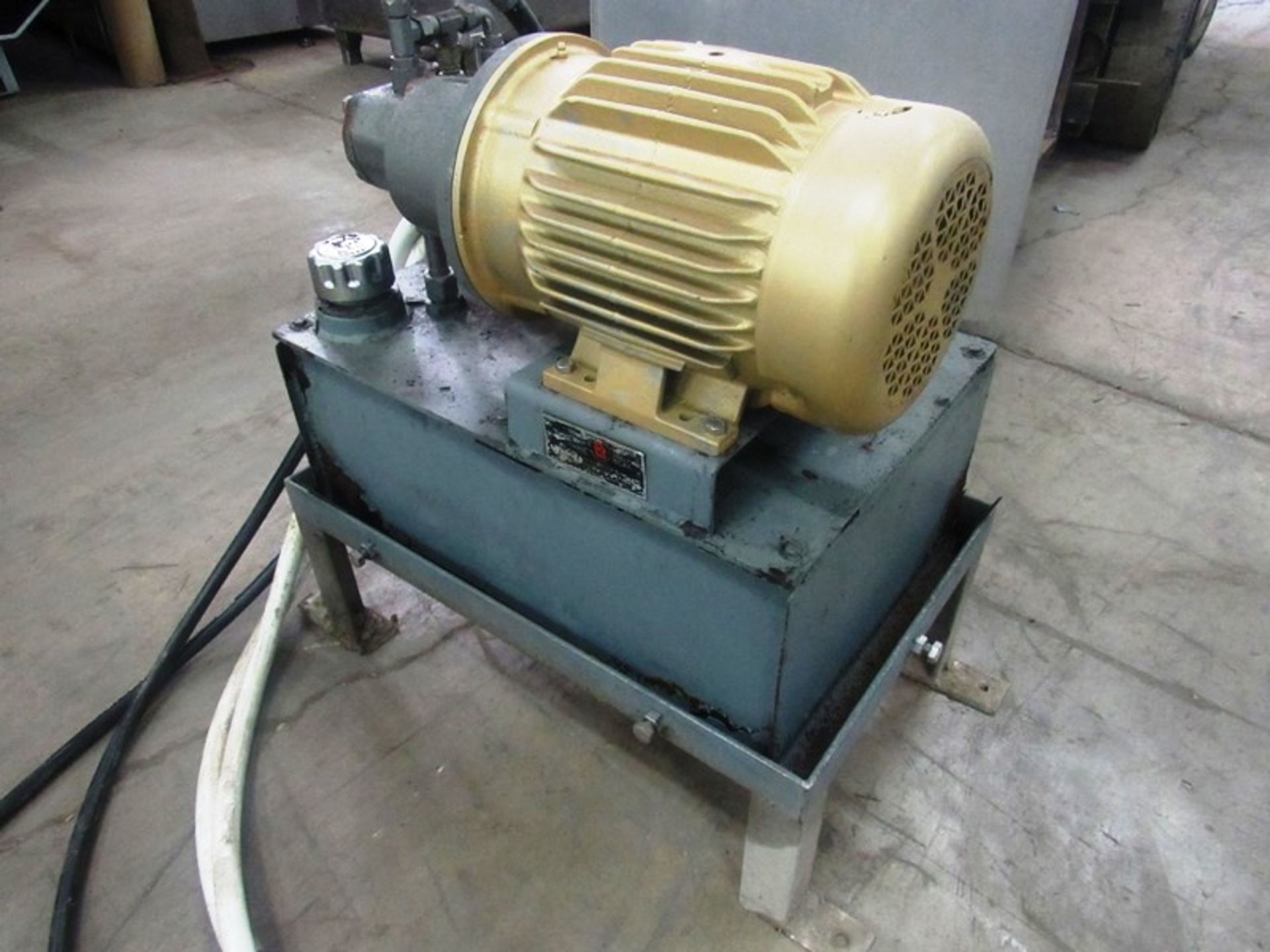 Hydraulic Power Pack, 5 h.p., 208/230/460 volt motor, stainless steel enclosure - Image 3 of 3