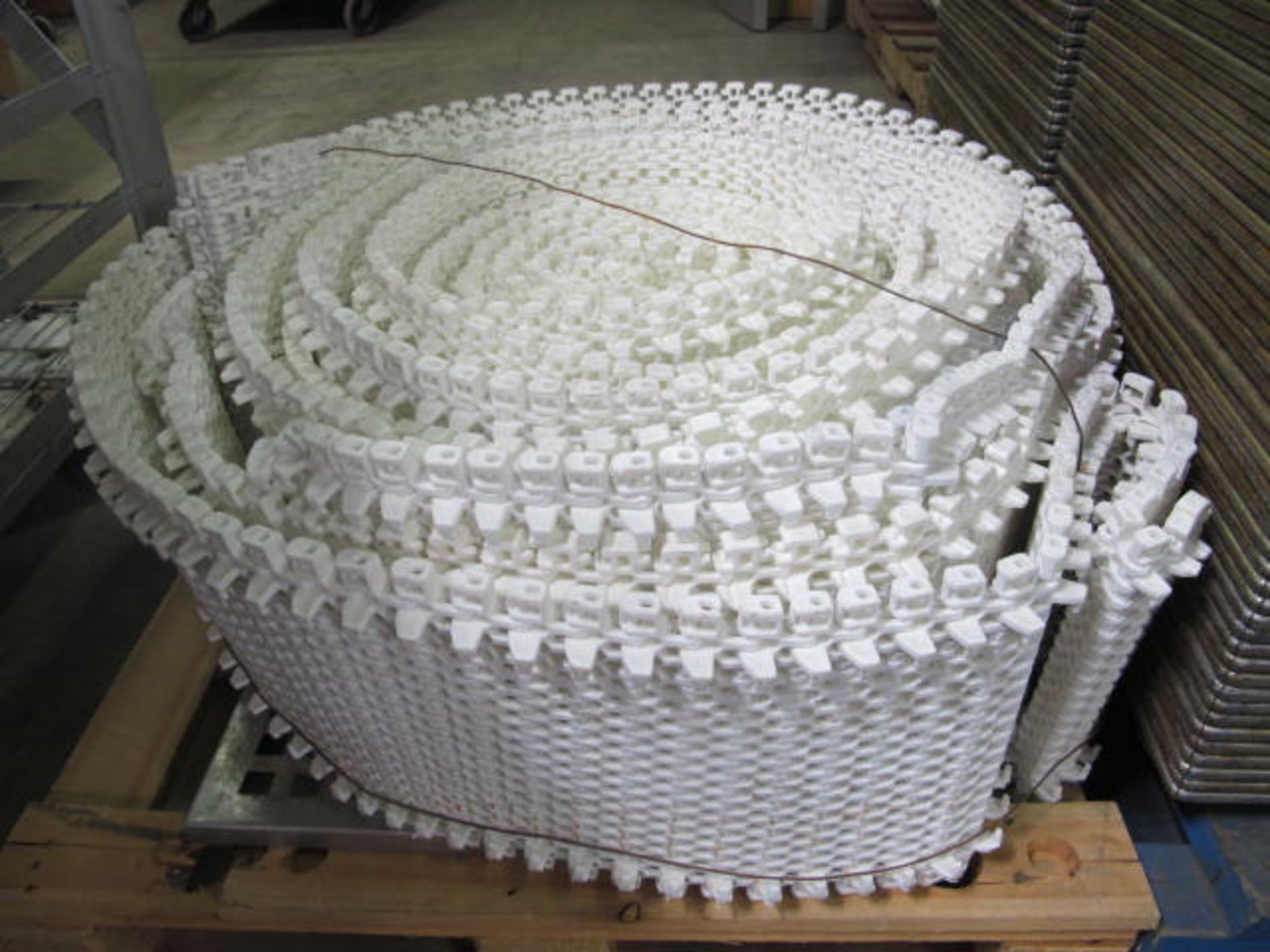 LOT, 9.5"D RESIN CONVEYOR BELT