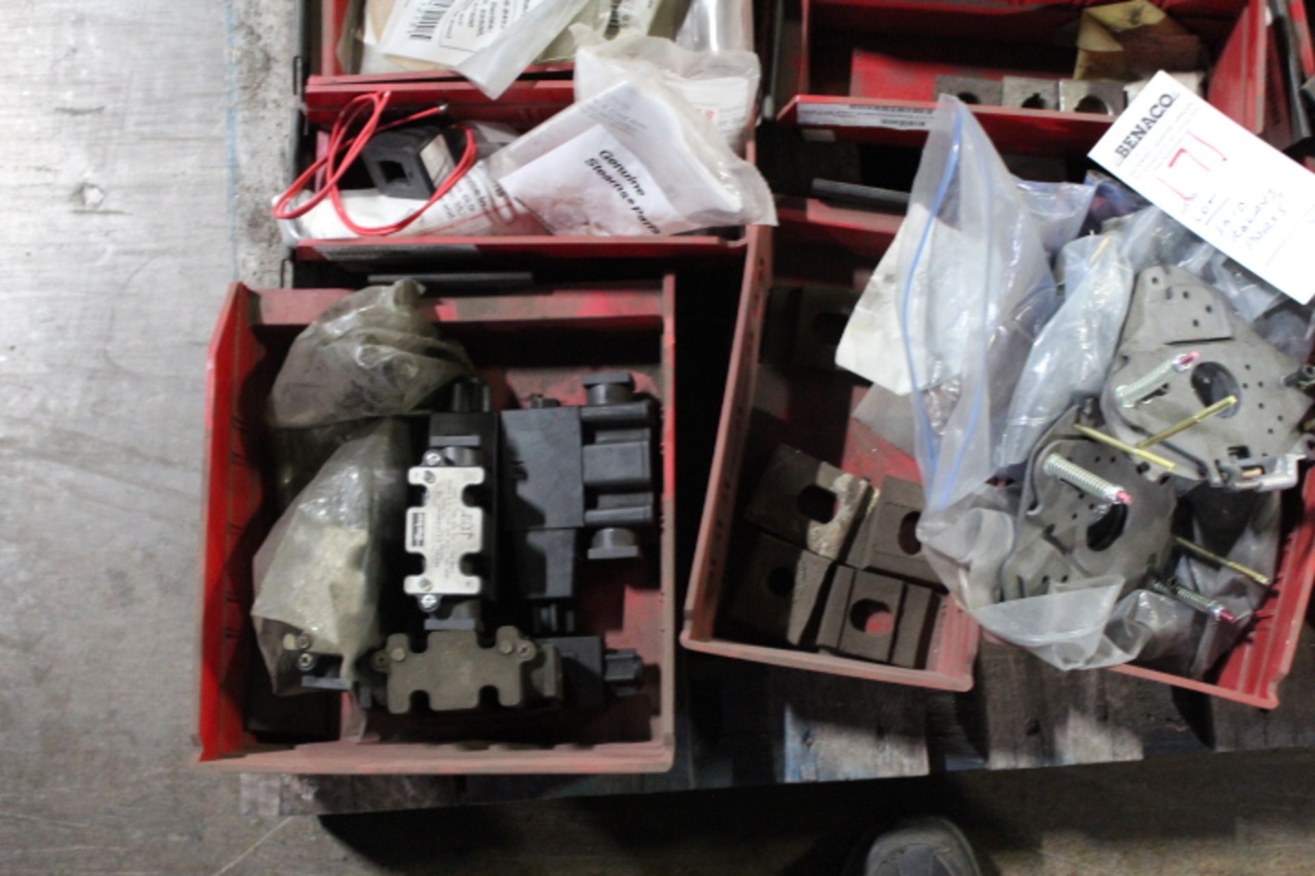 LOT, SKID OF RELAYS, PARTS ETC - Image 4 of 8