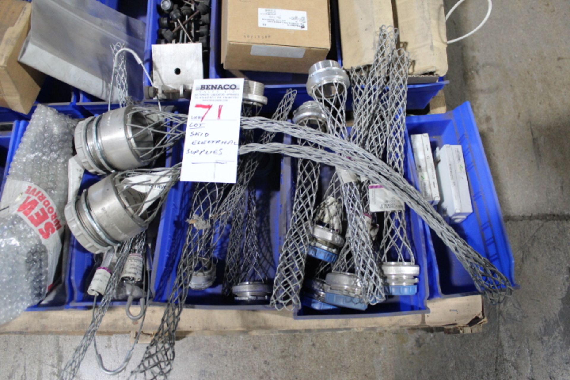 LOT, SKID OF ASST ELECTRICAL SUPPLIES - Image 2 of 6