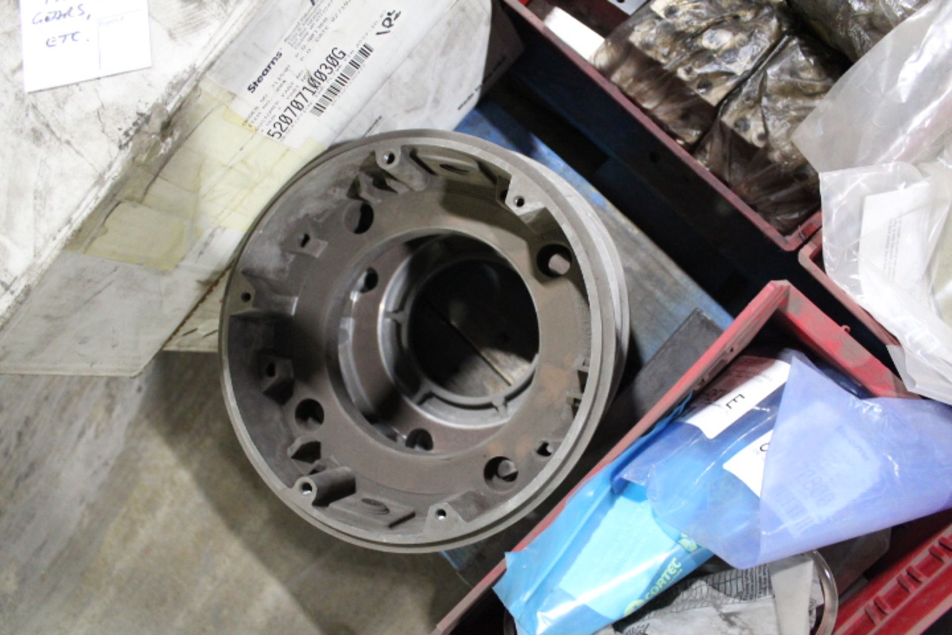 LOT, SKID OF PNEUMATIC PARTS, GEARS ETC - Image 8 of 10