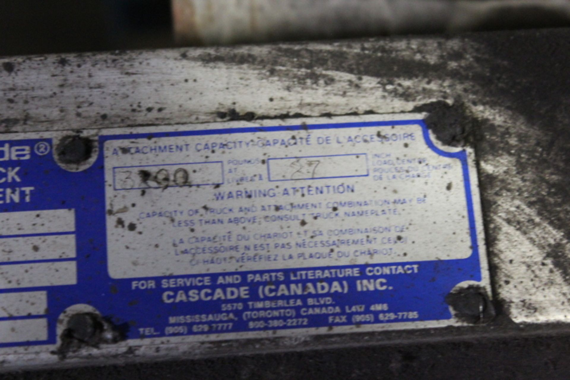 1X, CASCADE 35D-CCS-61032 CLAMP ACC622 (SAFETY REQUIRED) - Image 6 of 9