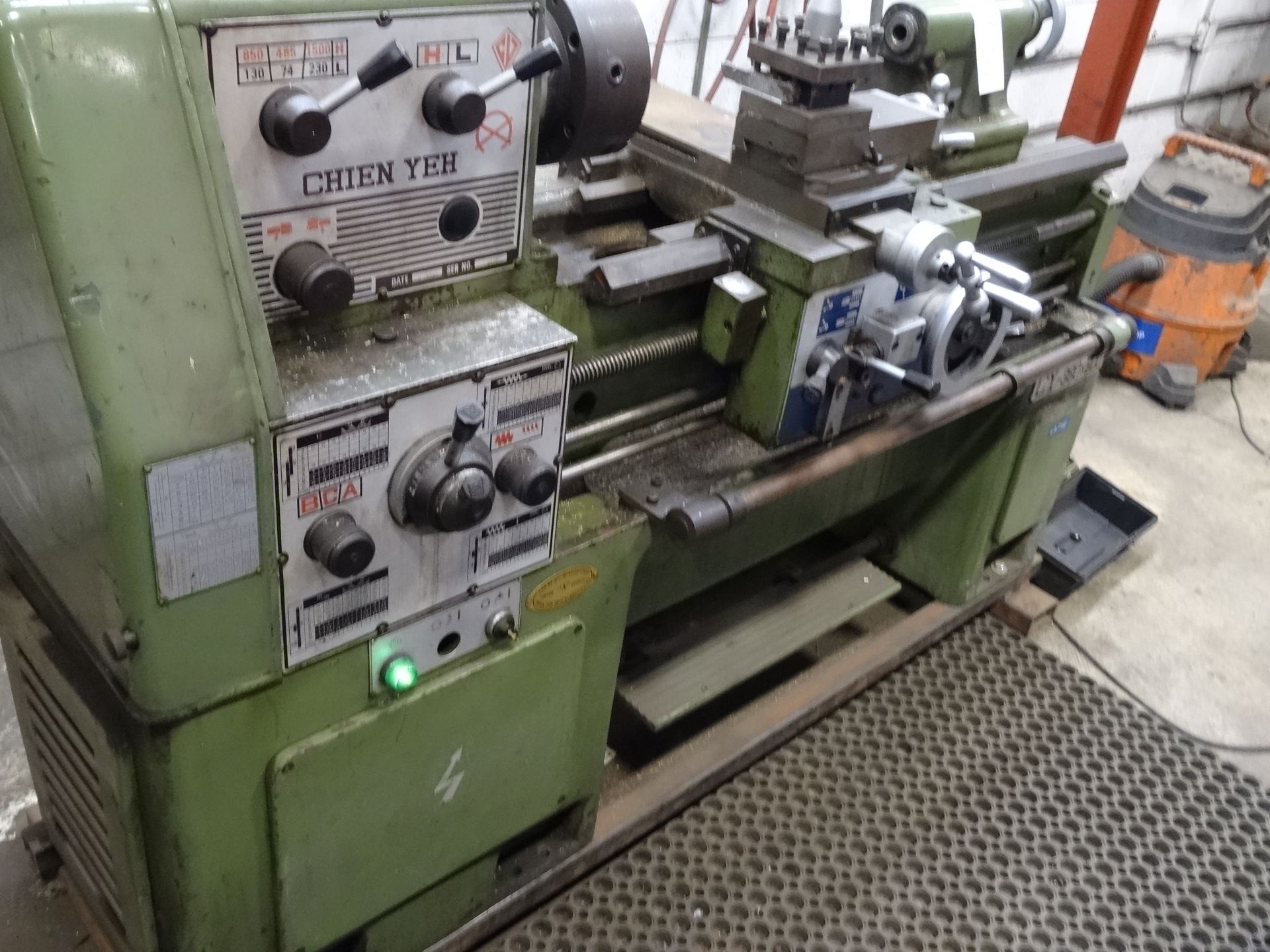 1X, CHIEN YEH, CY-380X800 LATHE (SEE SPECIAL NOTE) - Image 5 of 7