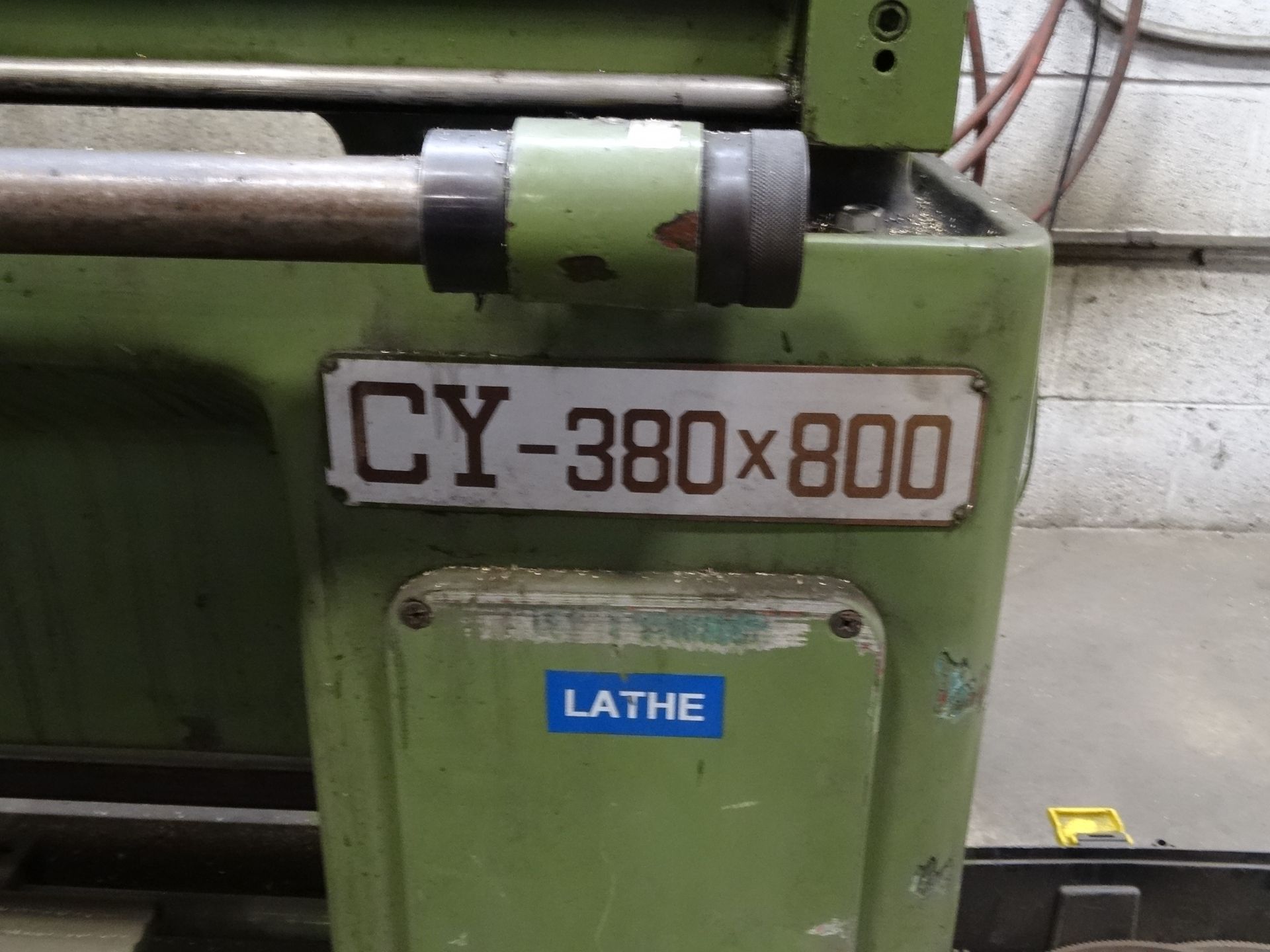 1X, CHIEN YEH, CY-380X800 LATHE (SEE SPECIAL NOTE) - Image 2 of 7