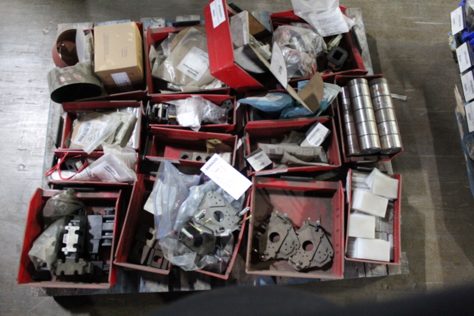 LOT, SKID OF RELAYS, PARTS ETC - Image 3 of 8