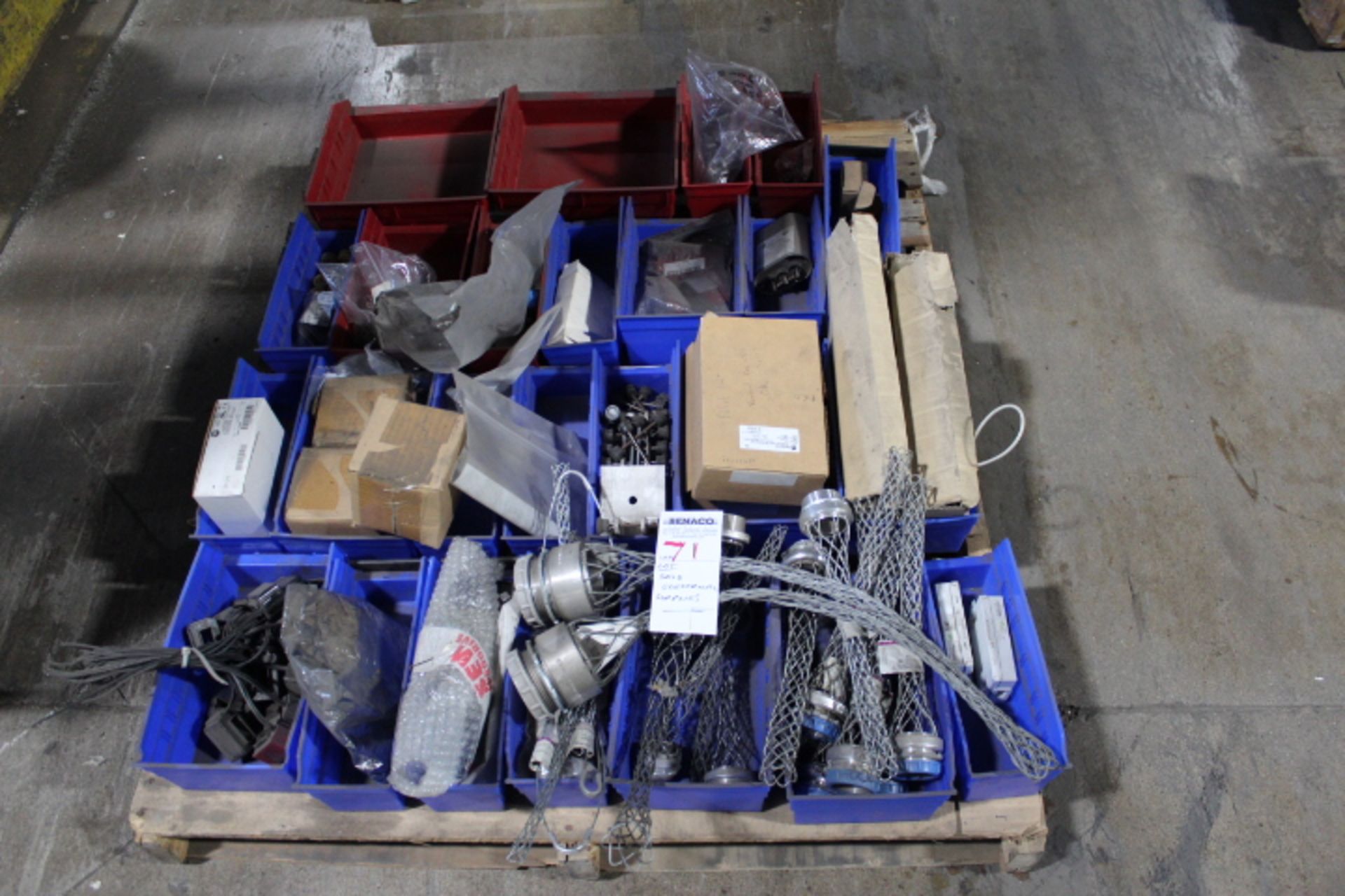 LOT, SKID OF ASST ELECTRICAL SUPPLIES