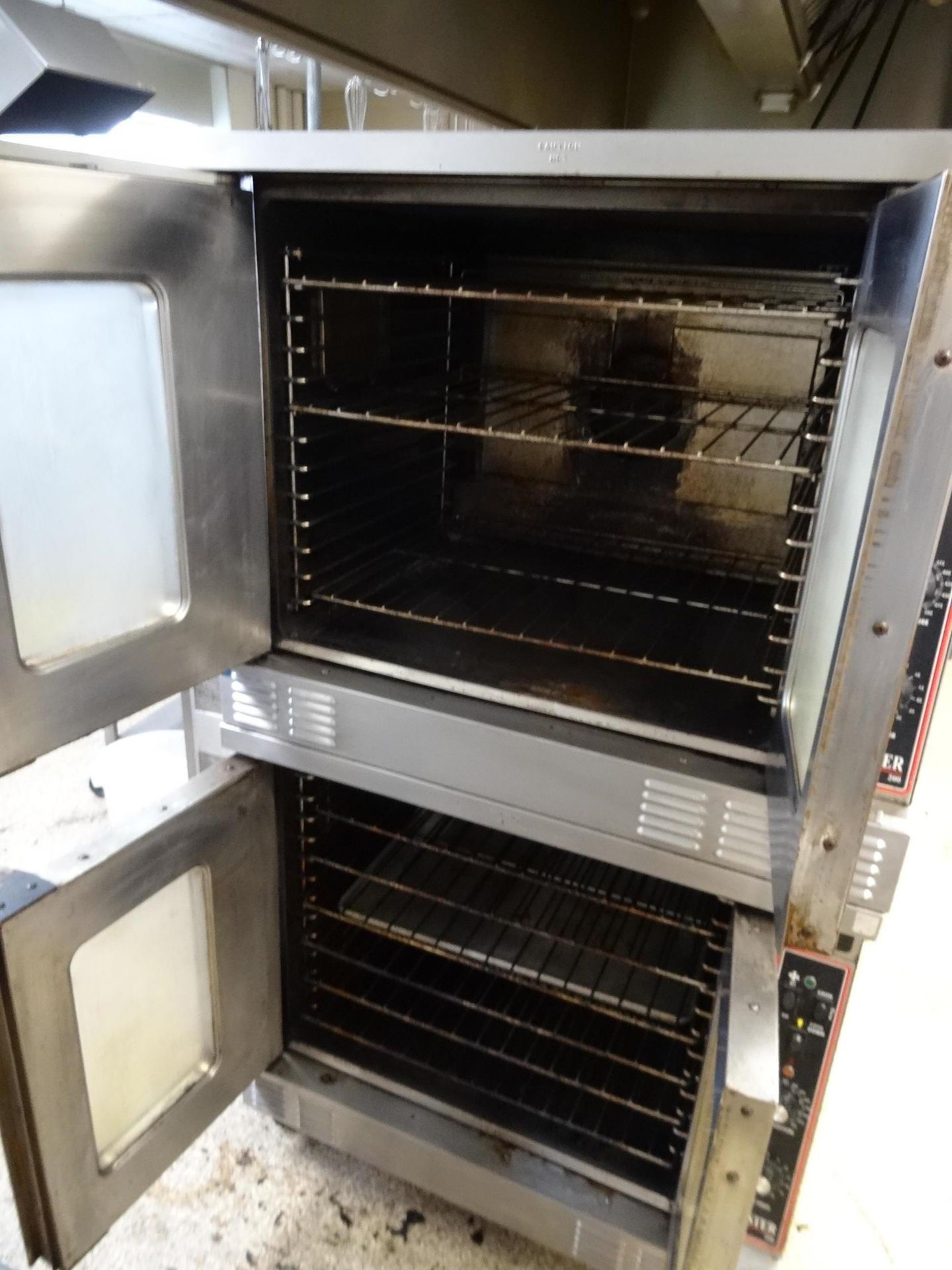 1X, GARLAND "MASTER 200" DBL DECK, 2 DOOR GAS CONVECTION OVEN - Image 2 of 5