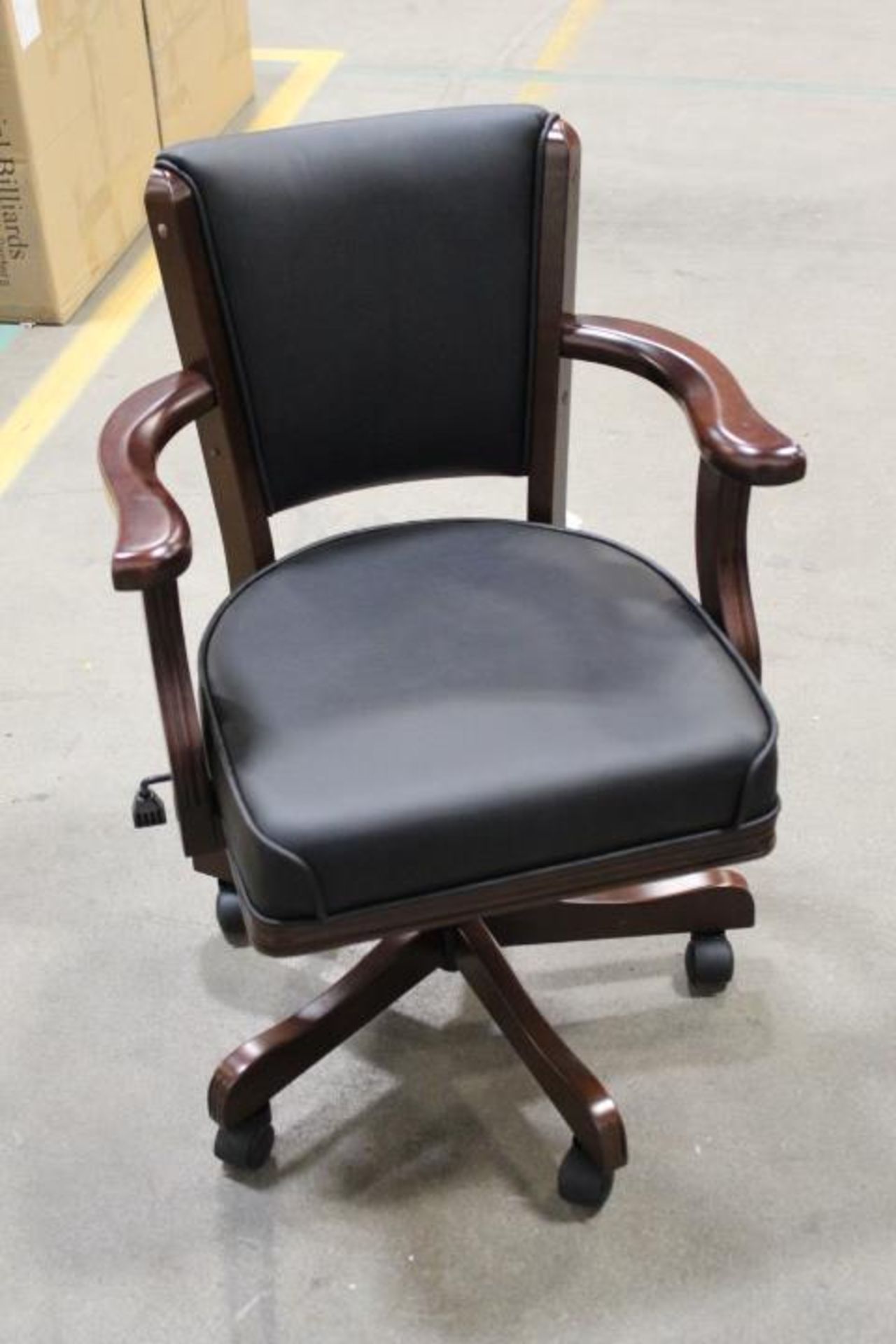 1X, PRESIDENTIAL GAME CHAIR (ESPRESSO) - Image 2 of 9