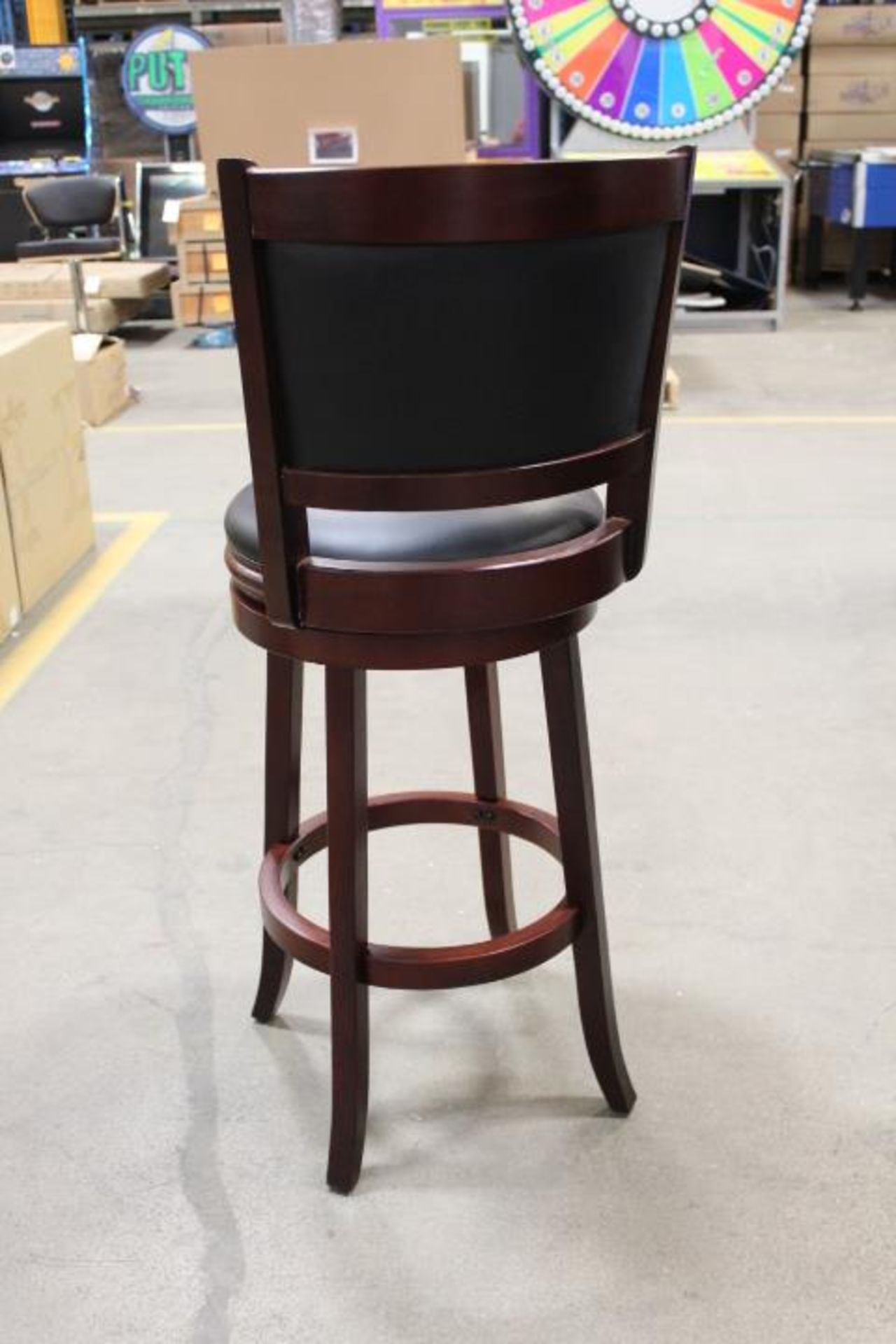 2X, RAM BBSTLET BACKED SWIVEL BAR STOOLS - Image 3 of 6