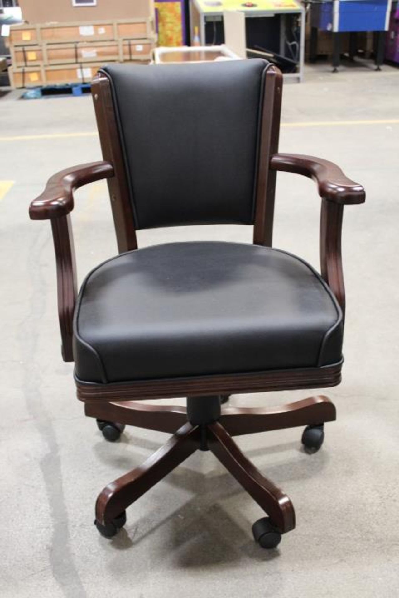 1X, PRESIDENTIAL GAME CHAIR (ESPRESSO) - Image 4 of 9