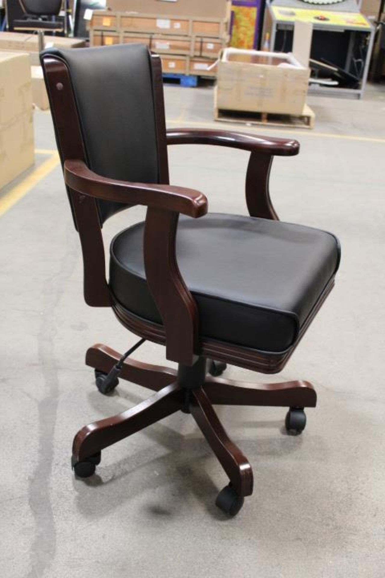 1X, PRESIDENTIAL GAME CHAIR (ESPRESSO) - Image 3 of 9