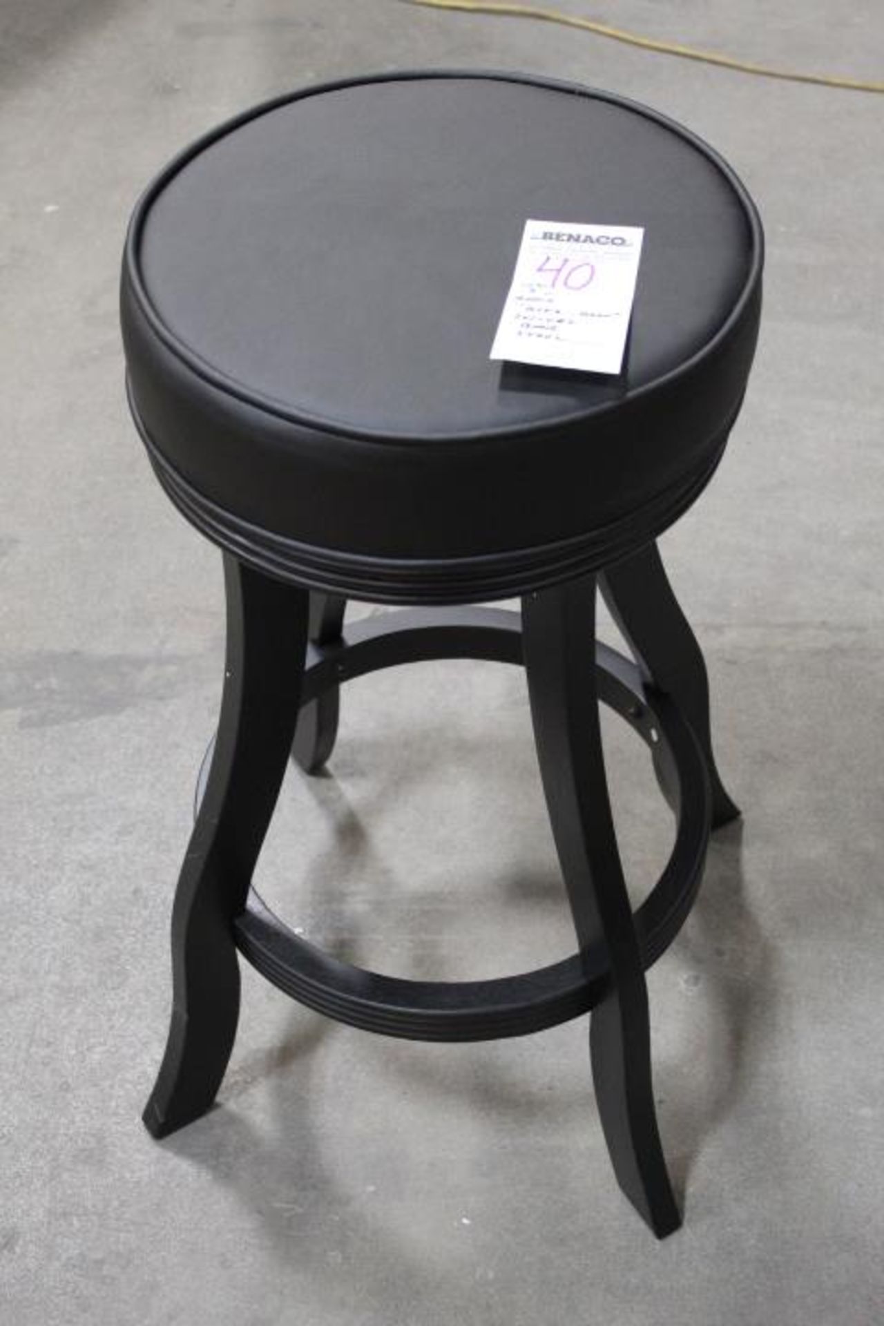 3X, RAM BSTL BLACK WOOD, SWIVEL BAR STOOLS