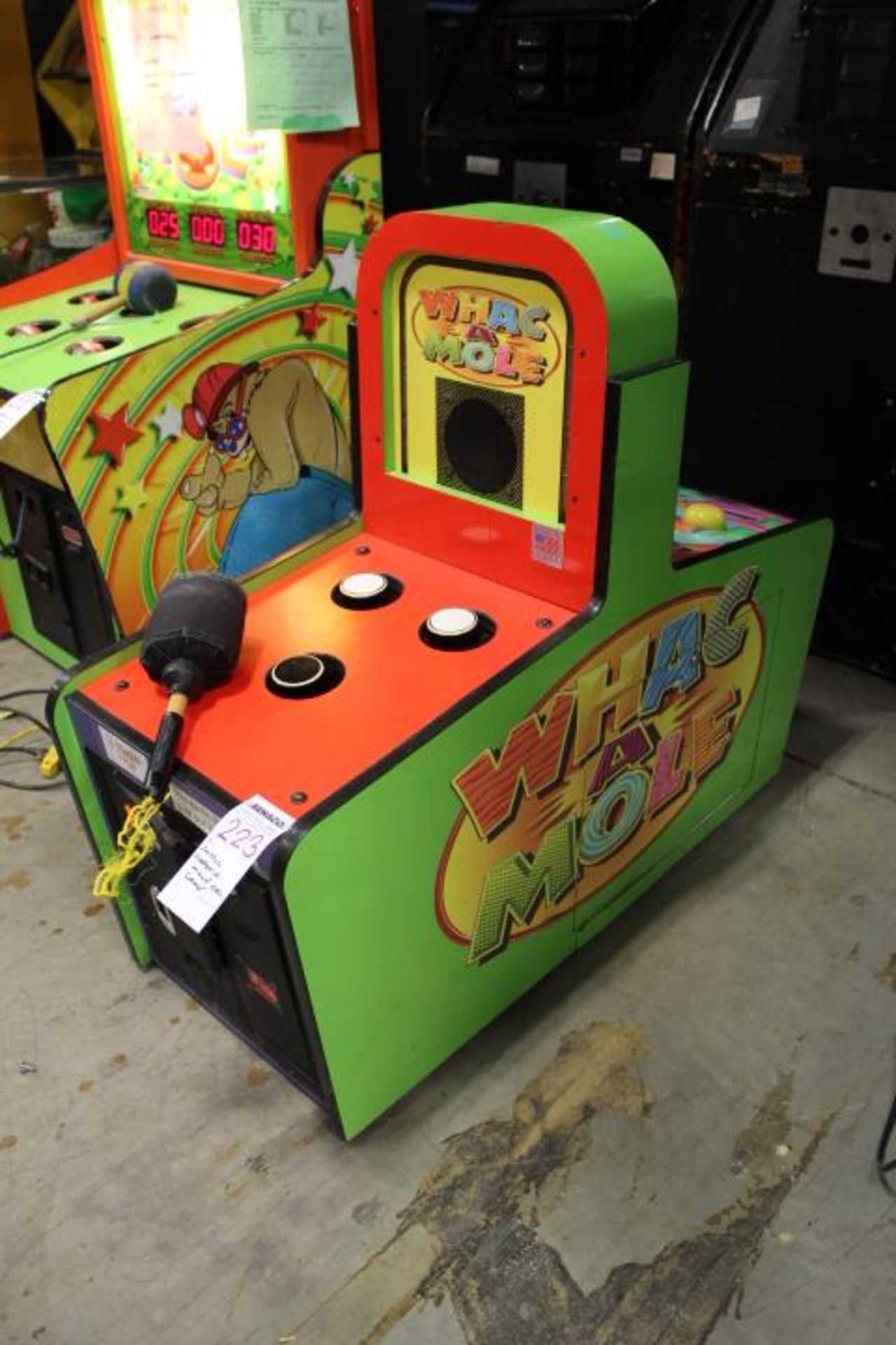 1X, SMALL WHACK-A-MOLE DOUBLE GAME - AS IS PARTS ONLY - Image 5 of 9