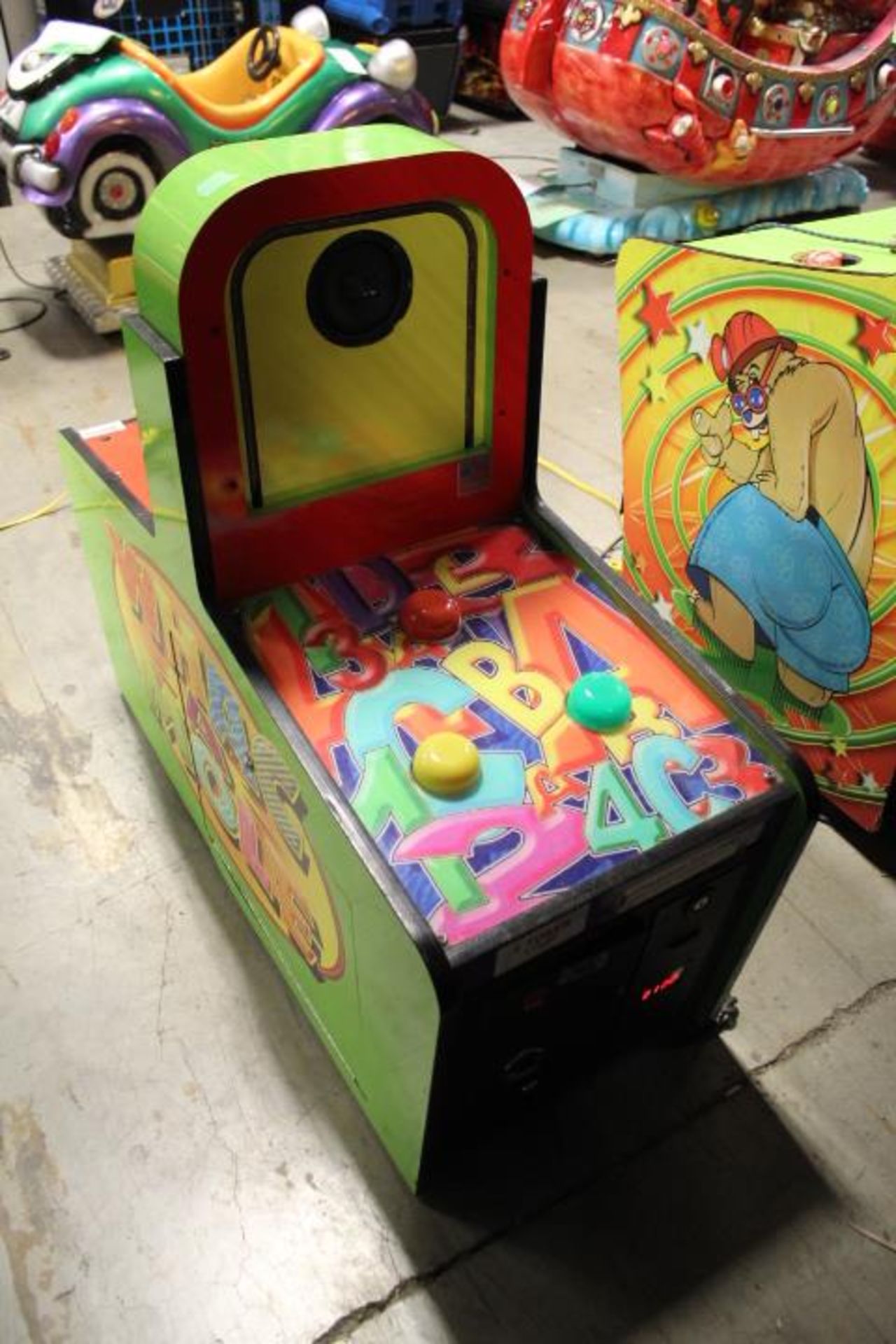 1X, SMALL WHACK-A-MOLE DOUBLE GAME - AS IS PARTS ONLY