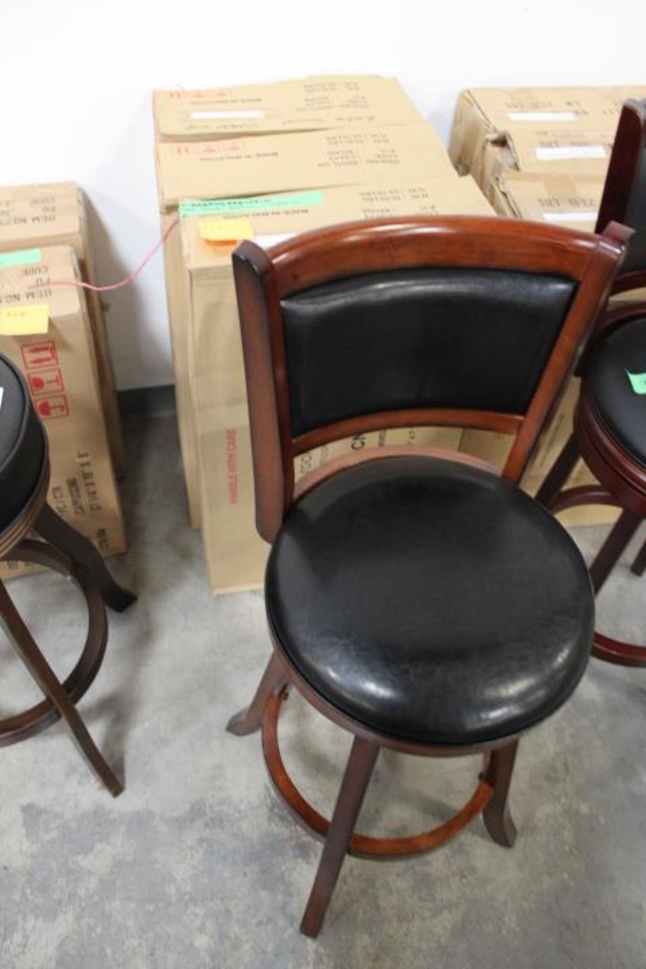 2X, RAM BBSTL CN BACKED SWIVEL BAR STOOLS - Image 4 of 6