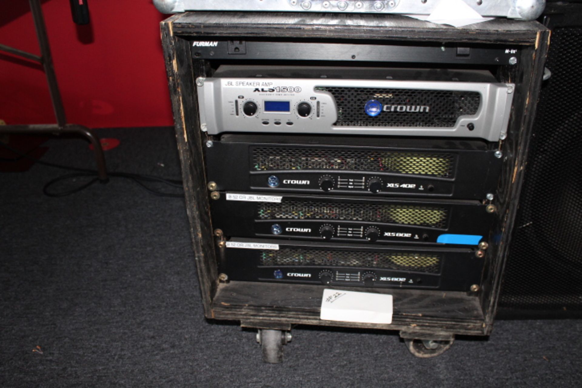 CROWN AMPLIFIERS AND POWER SUPPLY