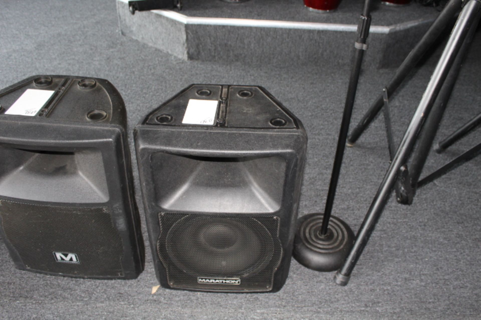 MARATHON MA-12P ACTIVE SPEAKER SYSTEMS 600W