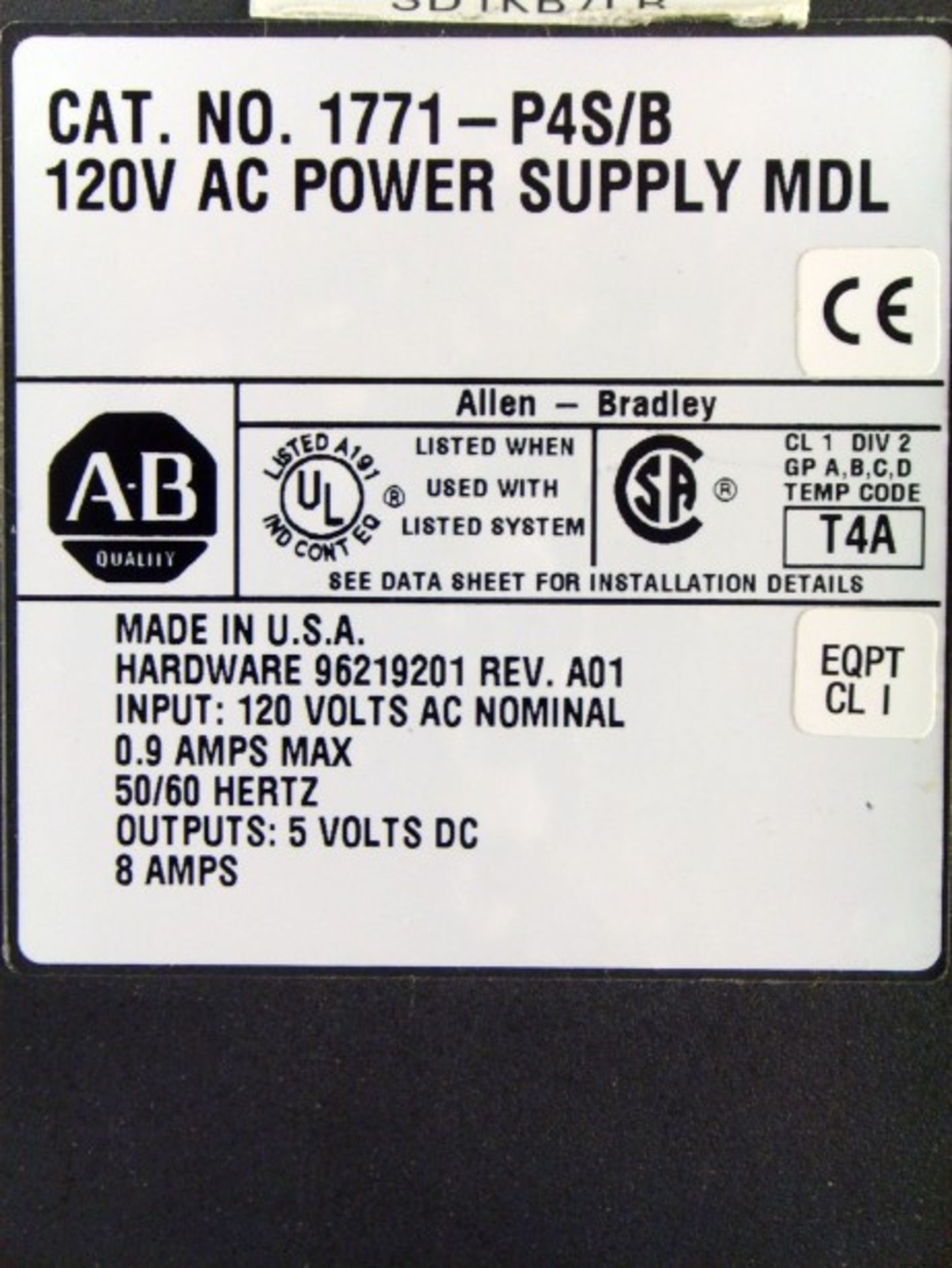 POWER SUPPLY - Image 2 of 2