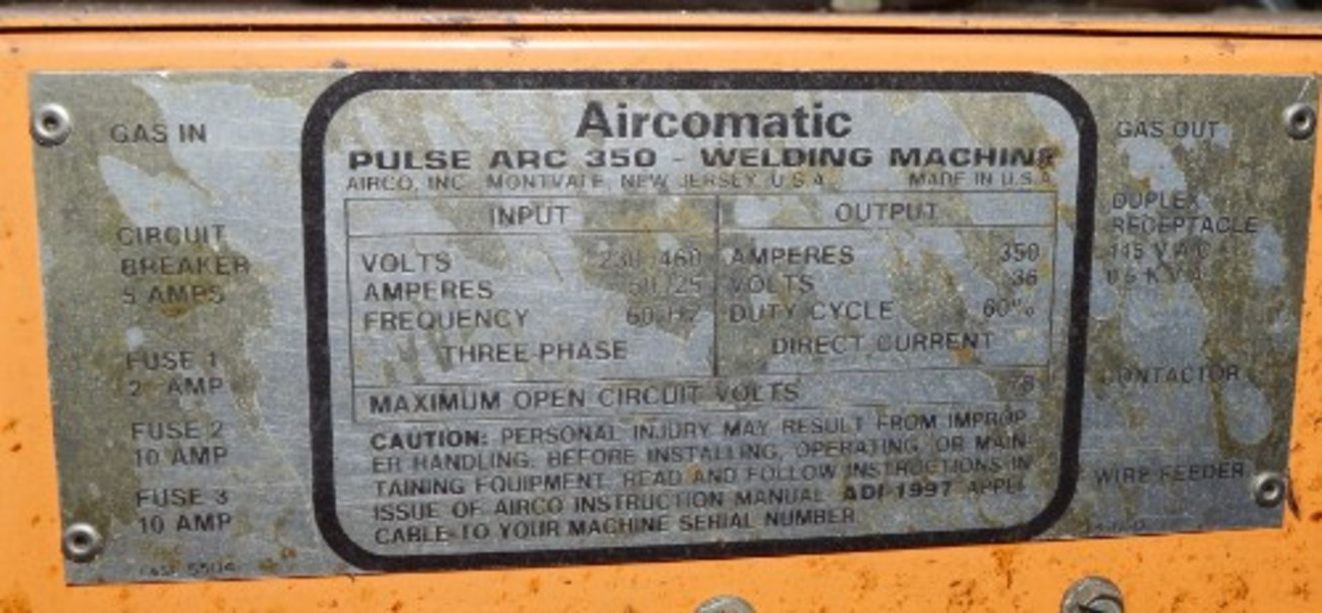 AIRCO MIG WELDER - Image 8 of 9