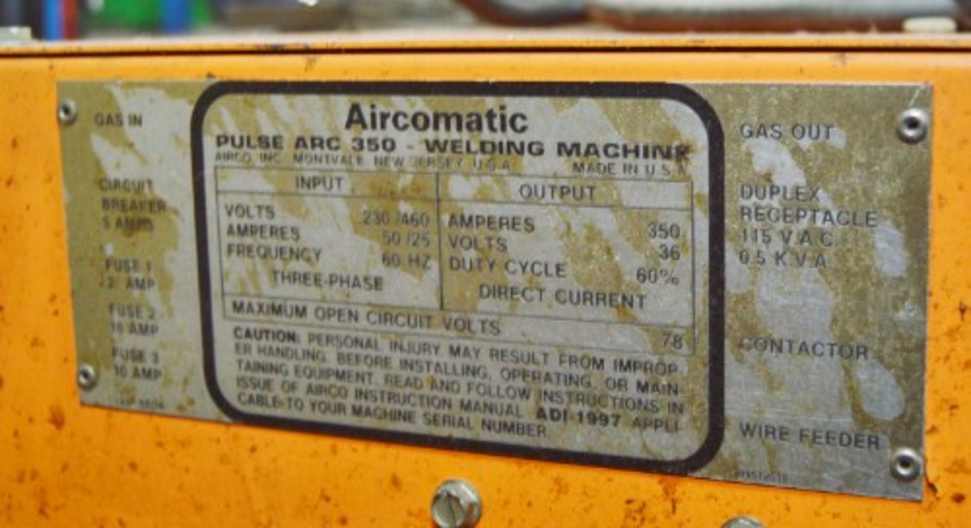 AIRCO MIG WELDER - Image 7 of 9