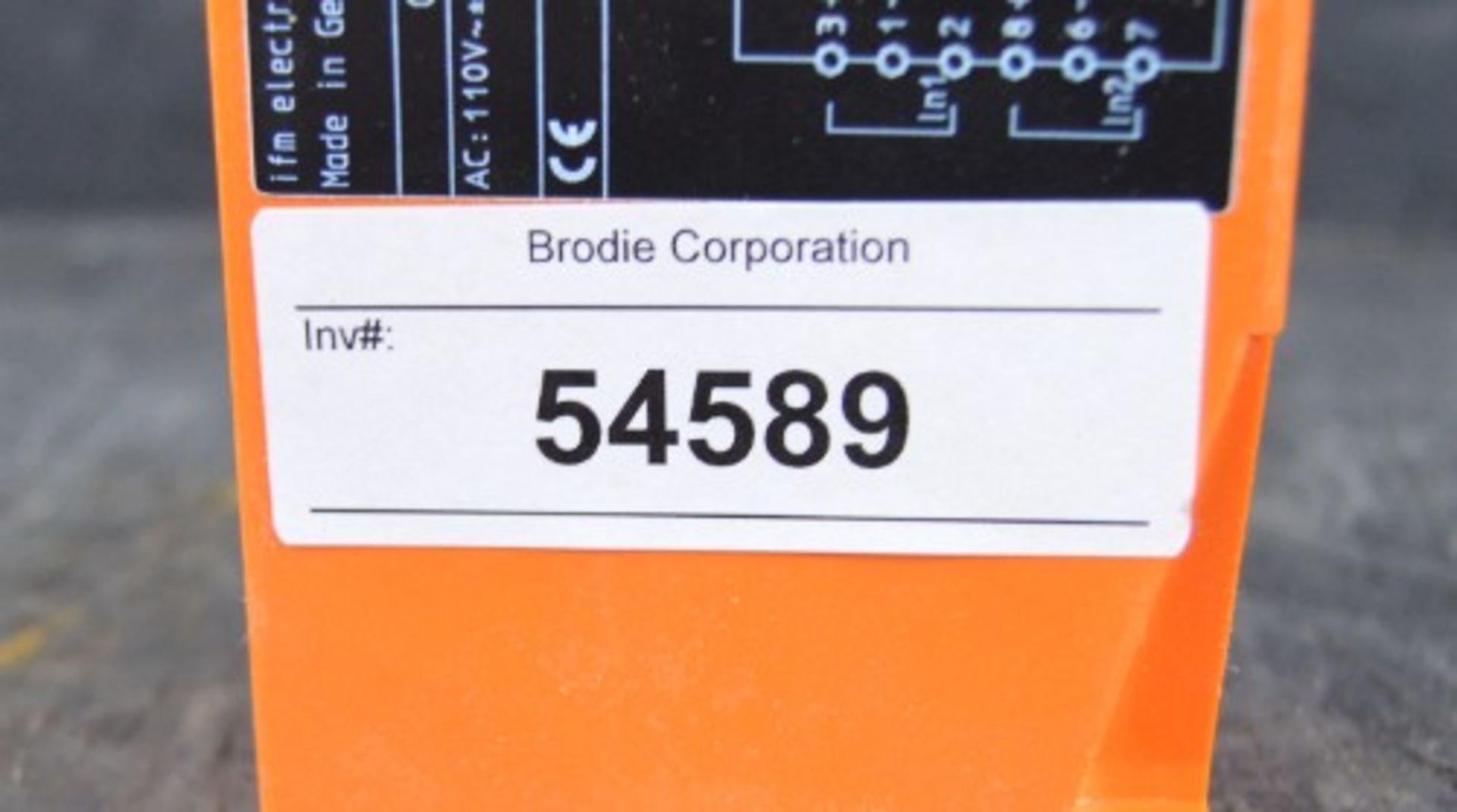 IFM ELECTRONIC #DN0213 AMPLIFIER - Image 3 of 3