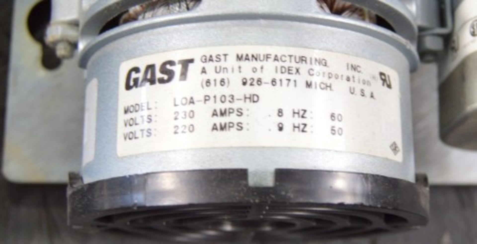 GAST LOA-P103-HD PUMP - Image 3 of 4