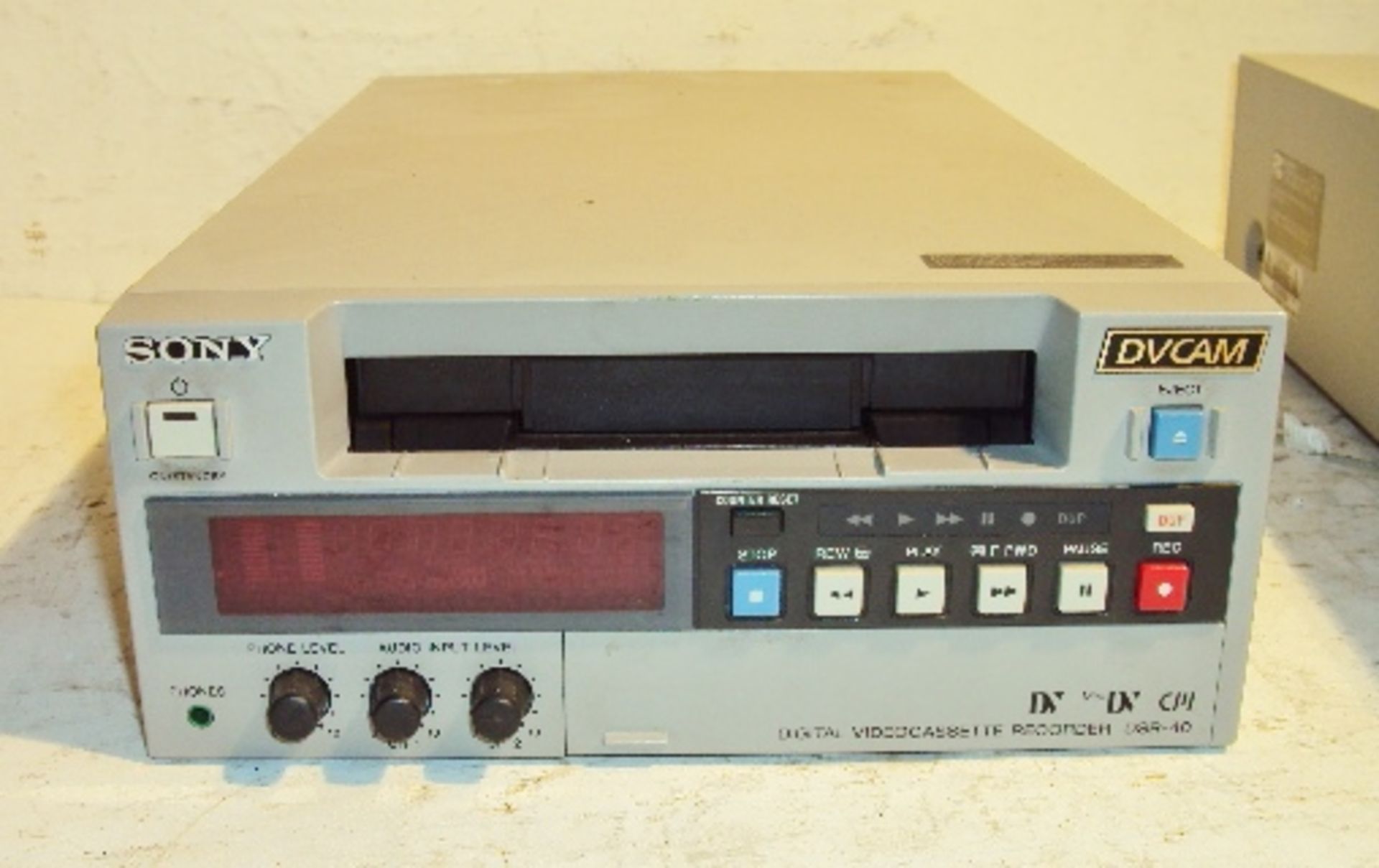 2-SONY DIGITAL VIDEOCASSETTE RECORDERS - Image 2 of 5
