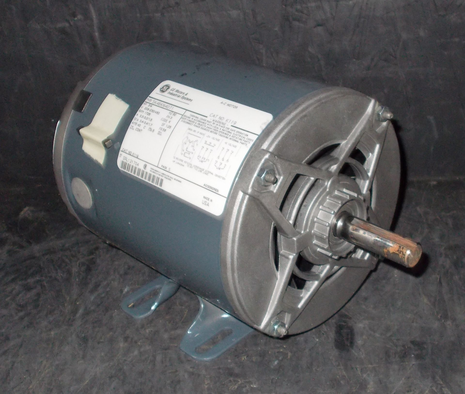 ELECTRIC MOTOR - Image 2 of 7