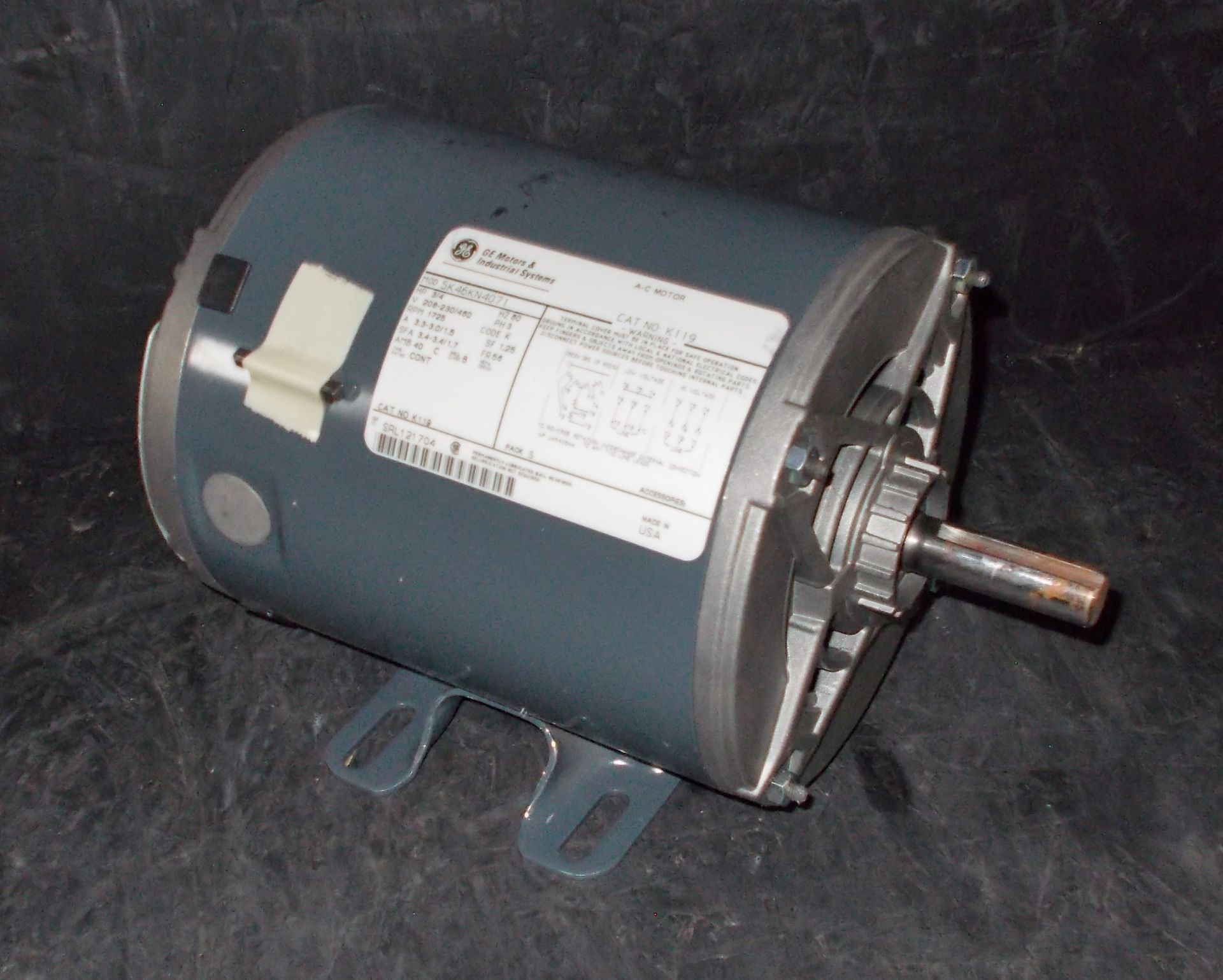 ELECTRIC MOTOR - Image 2 of 7